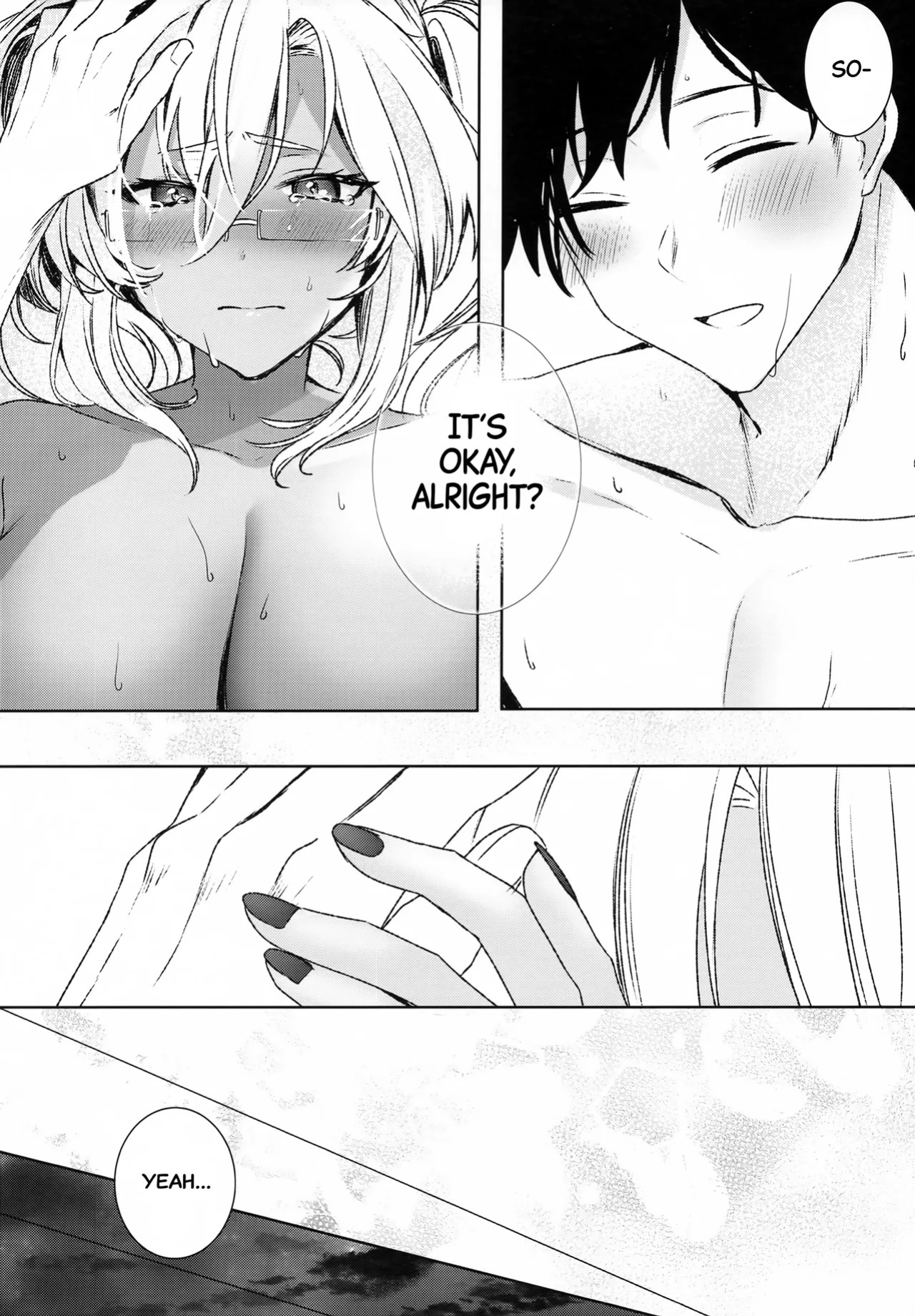 (Gunreibu Shuho Goudou Enshuu Reiwa Sannen Touki) [Marosaan (Yunamaro)] Musashi-san no Yoru Jijou Hisho-kan no Sajikagen-hen | Musashi's Nightly Affairs: The Secretary Ship's Determination -(Kantai Collection -KanColle-) [English] [CarlJPTL]