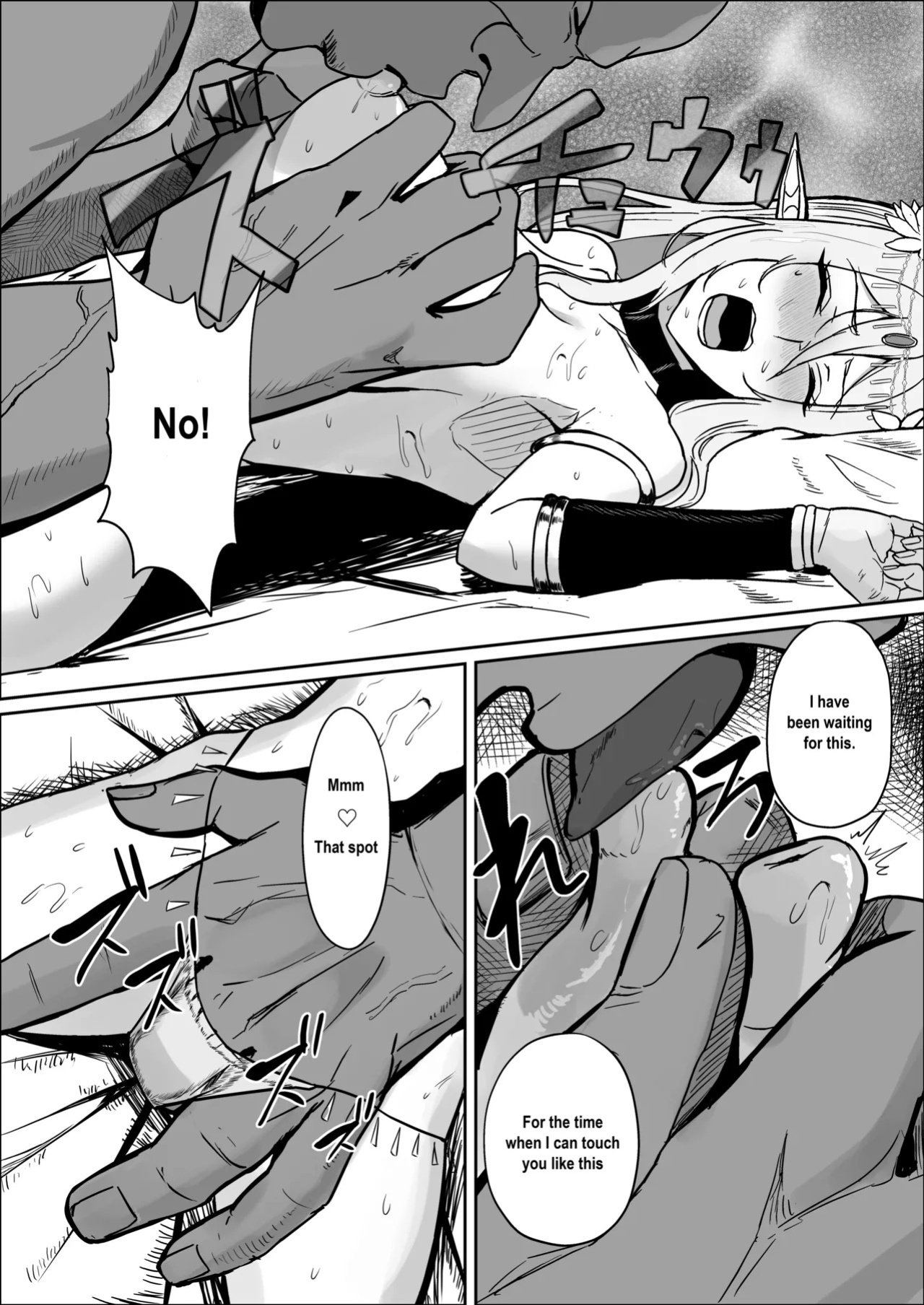 [Mainichi Angel] Torawareta Elf Touzen Seidorei no Kei [English]