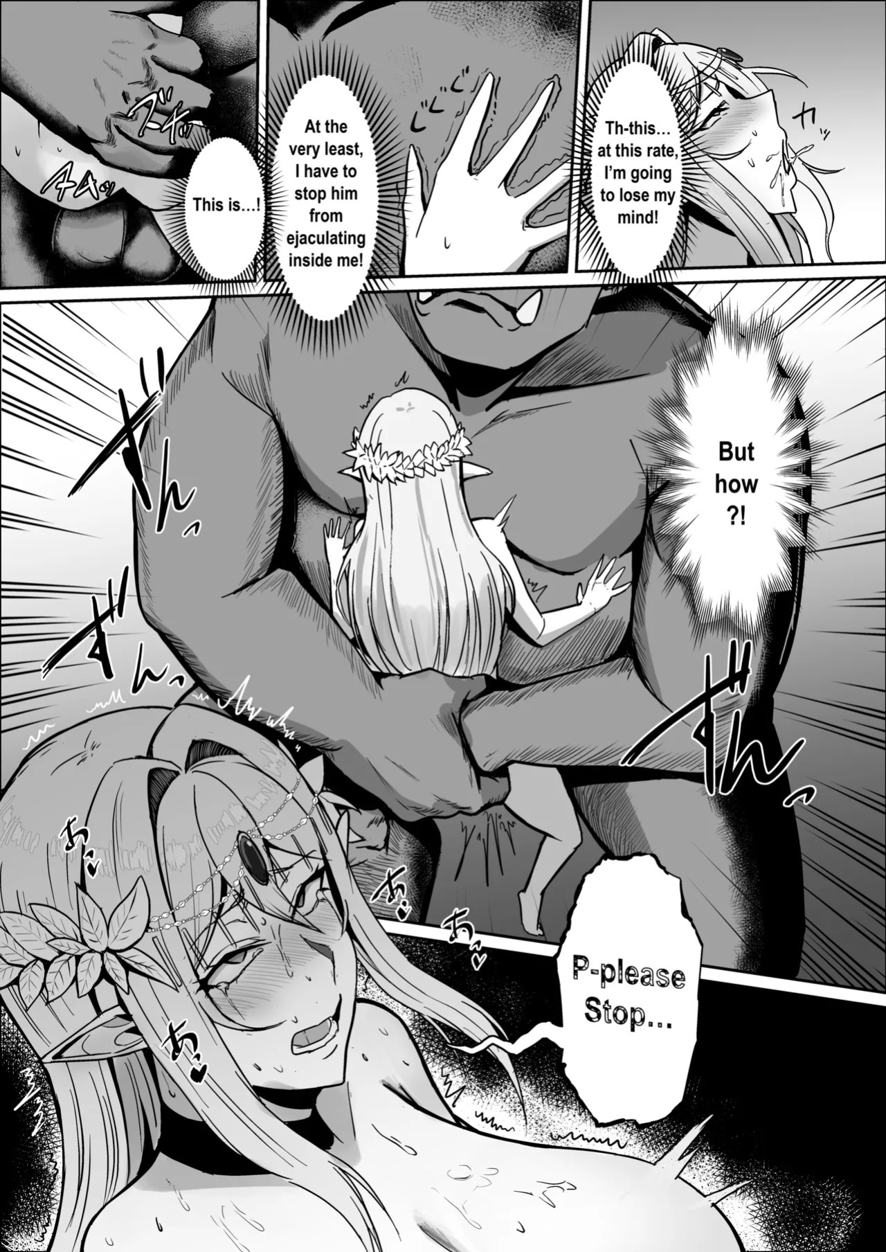 [Mainichi Angel] Torawareta Elf Touzen Seidorei no Kei [English]