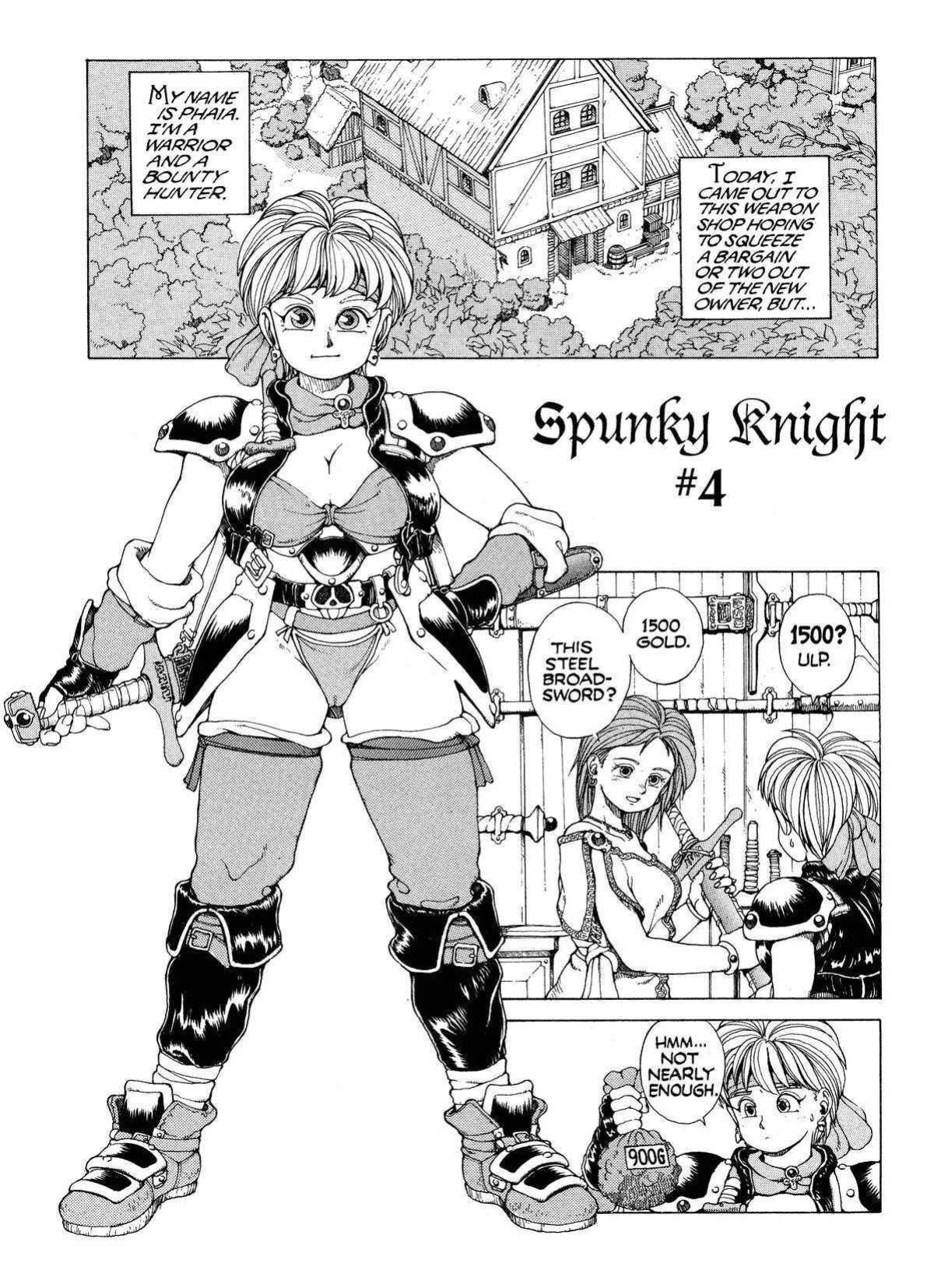 Spunky Knight Volumes 1-5