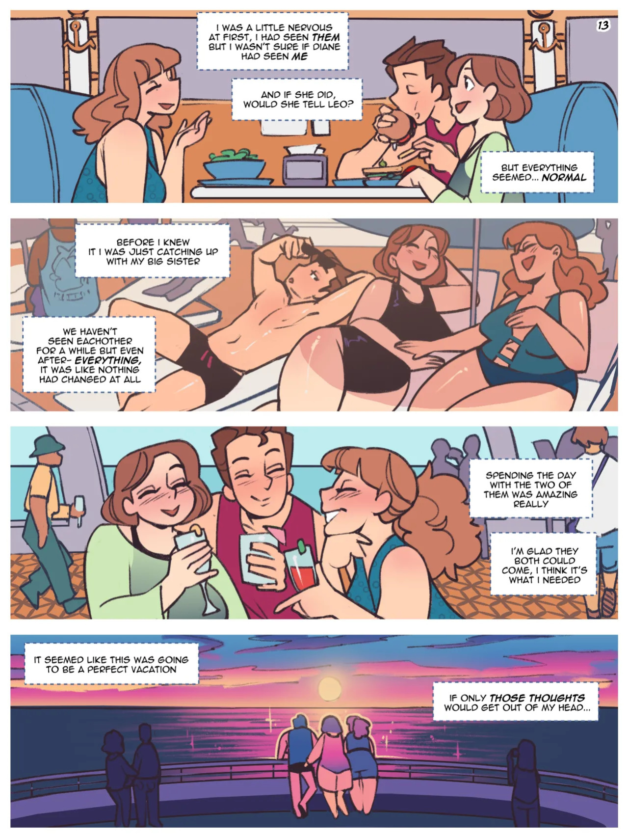 [Not Enough Milk] Swimsuit Shopping [English] [Colorized] [Ongoing]