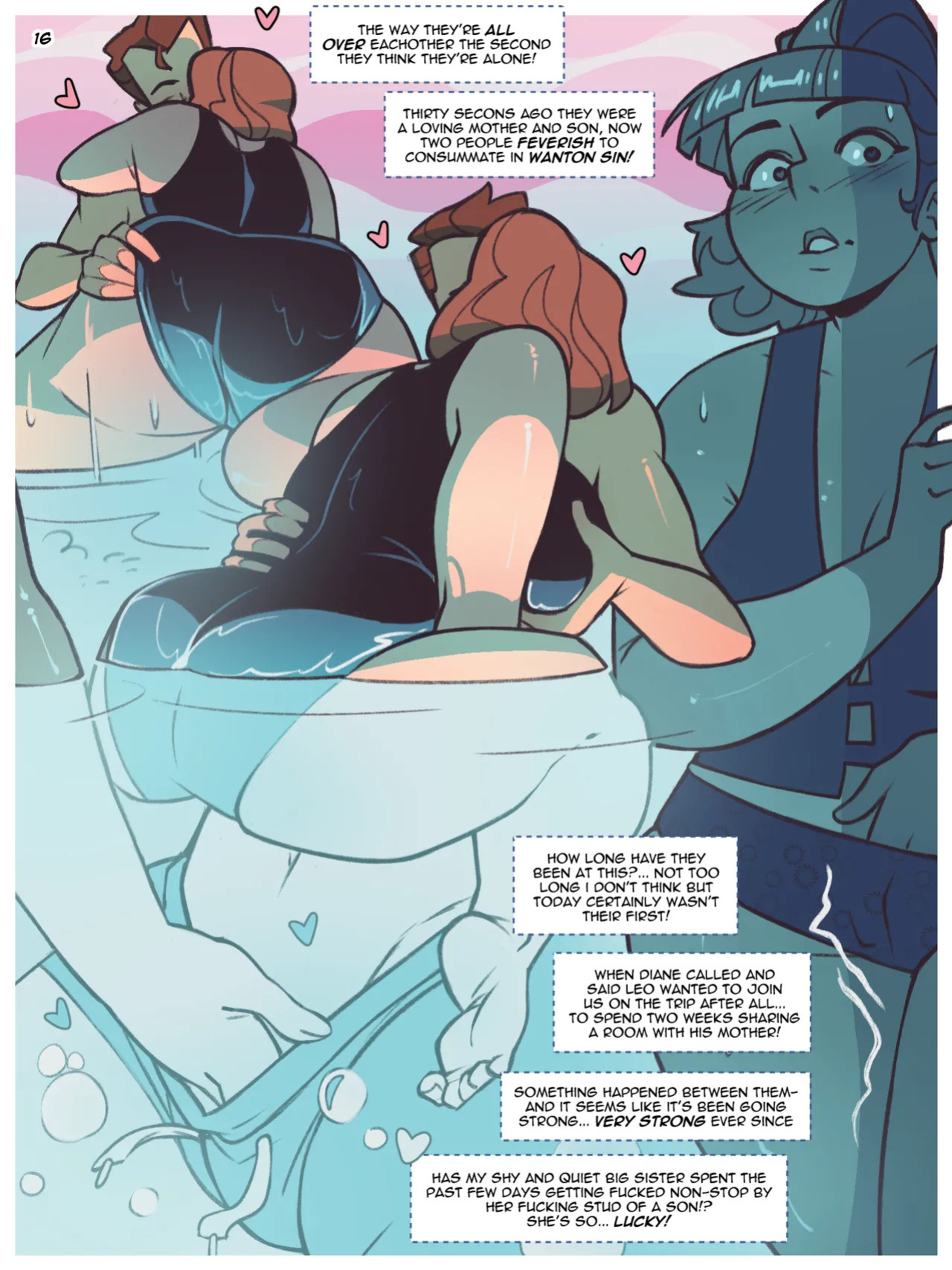 [Not Enough Milk] Swimsuit Shopping [English] [Colorized] [Ongoing]
