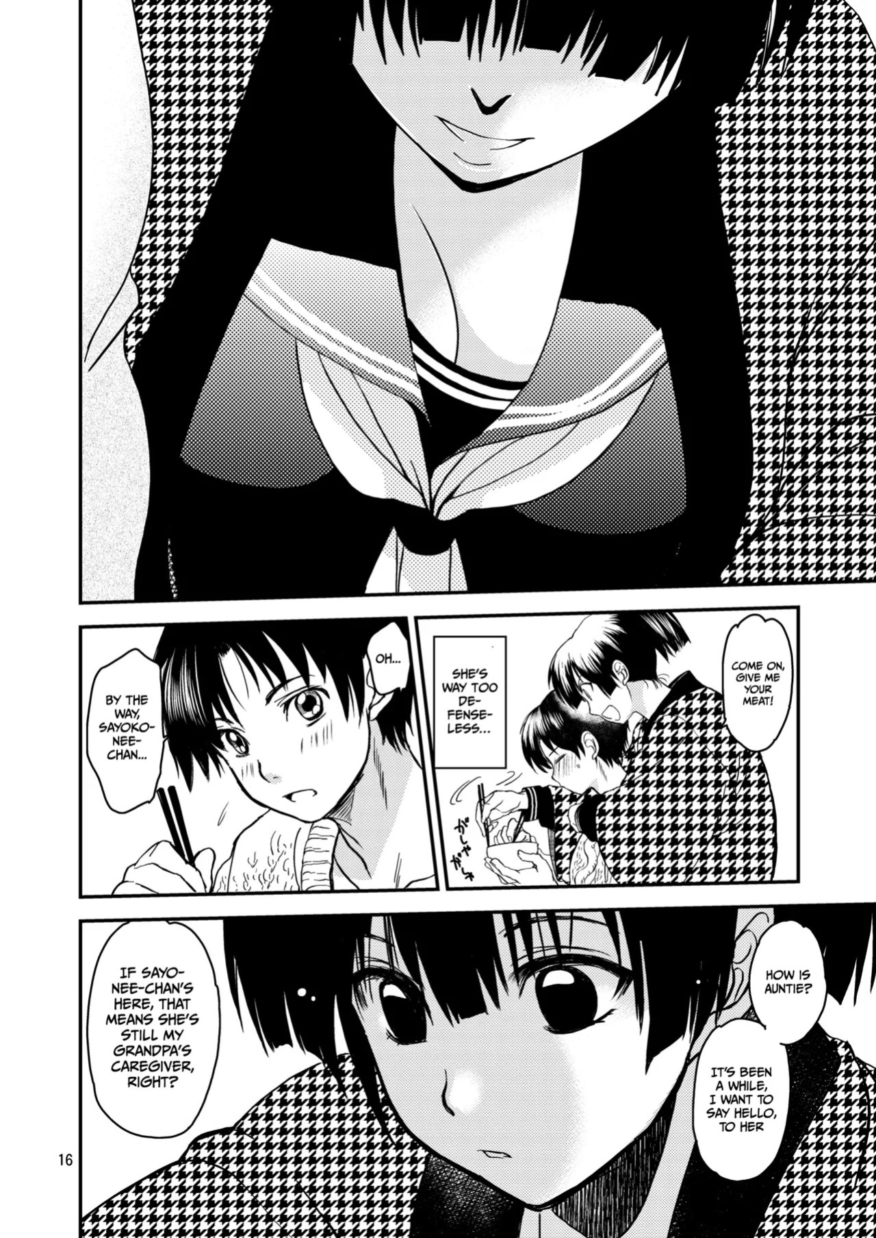 [Toko-ya (HEIZO, Kitoen)] Sayoko’s Dining Table ~The Childhood Friend I Reunited with had Become My Grandfather’s XX~ [English] [Gagak_Ireng] [Digital] (rewrite)