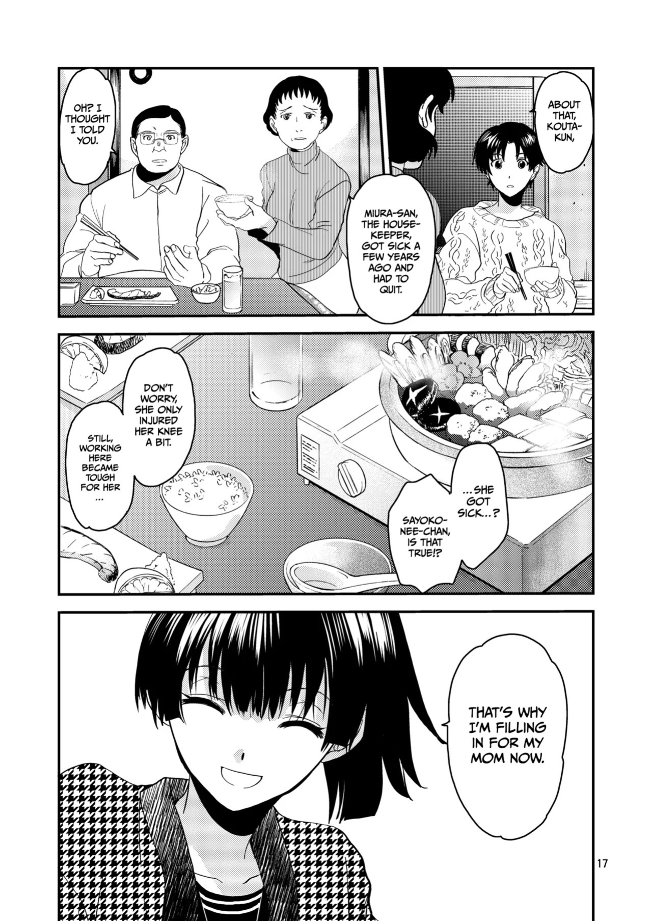 [Toko-ya (HEIZO, Kitoen)] Sayoko’s Dining Table ~The Childhood Friend I Reunited with had Become My Grandfather’s XX~ [English] [Gagak_Ireng] [Digital] (rewrite)