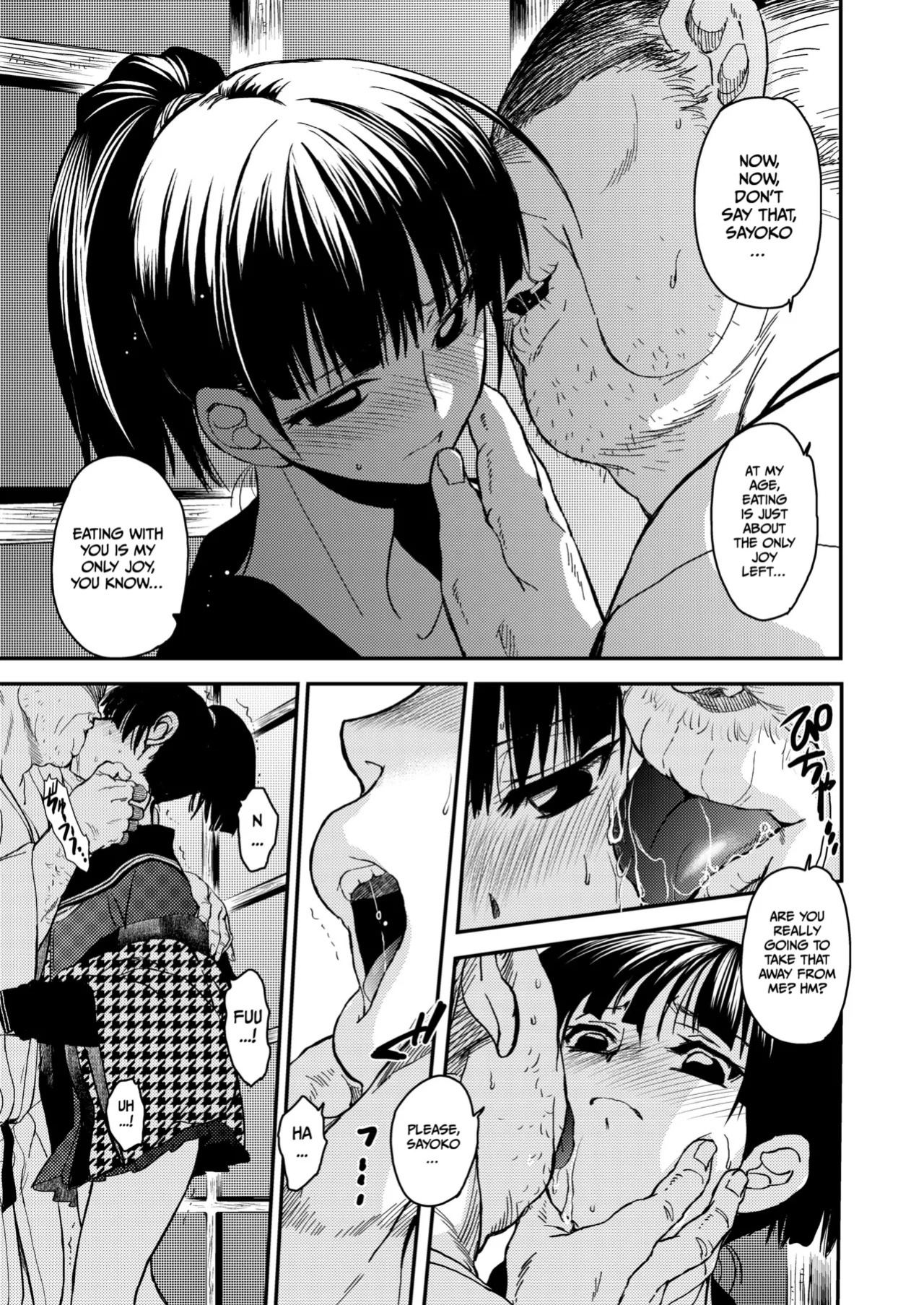 [Toko-ya (HEIZO, Kitoen)] Sayoko’s Dining Table ~The Childhood Friend I Reunited with had Become My Grandfather’s XX~ [English] [Gagak_Ireng] [Digital] (rewrite)