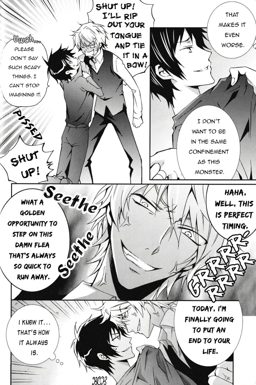 [Keenism] Venom - durarara doujin [Eng] {KCK-Amateur Scans}
