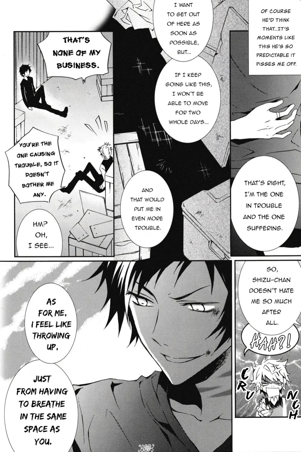 [Keenism] Venom - durarara doujin [Eng] {KCK-Amateur Scans}