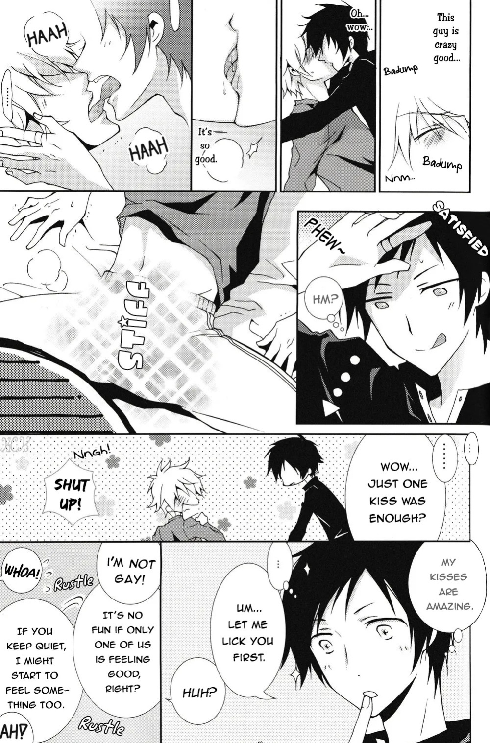[Keenism] Please, Be Careful About Romance -- Durarara dj [Eng] {KCK-Amateur Scans}
