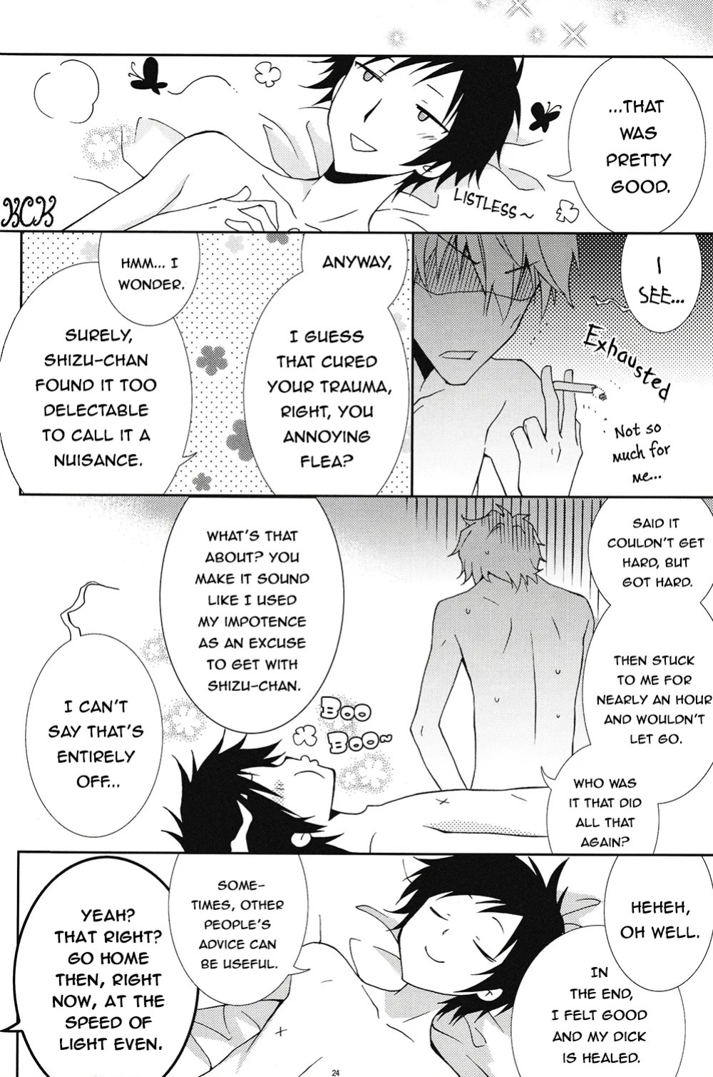 [Keenism] Please, Be Careful About Romance -- Durarara dj [Eng] {KCK-Amateur Scans}