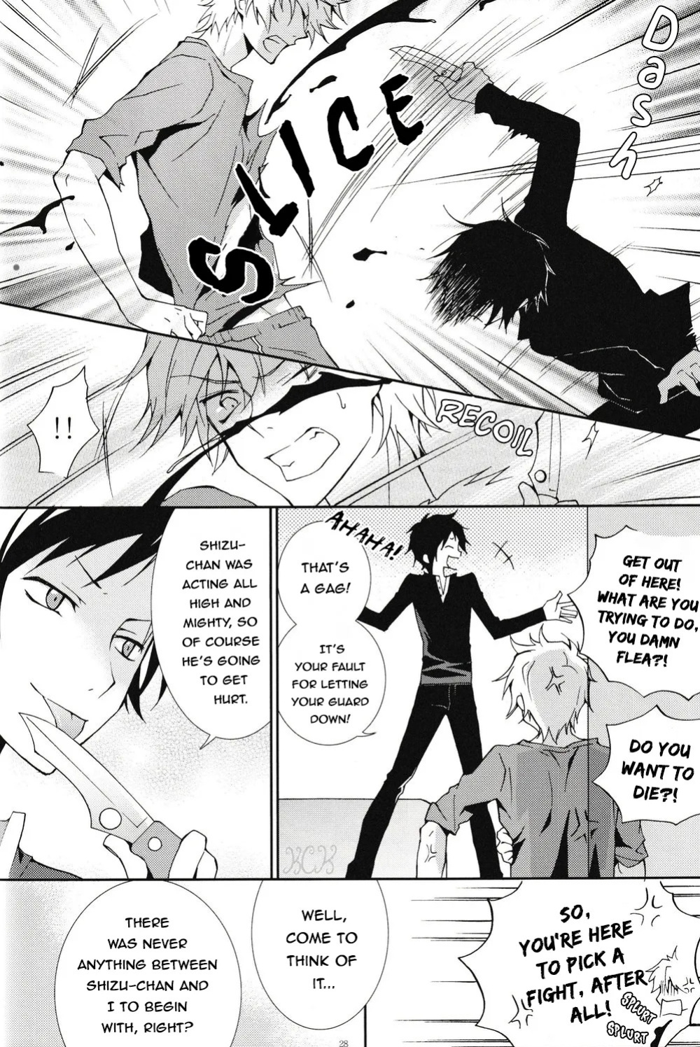 [Keenism] Please, Be Careful About Romance -- Durarara dj [Eng] {KCK-Amateur Scans}