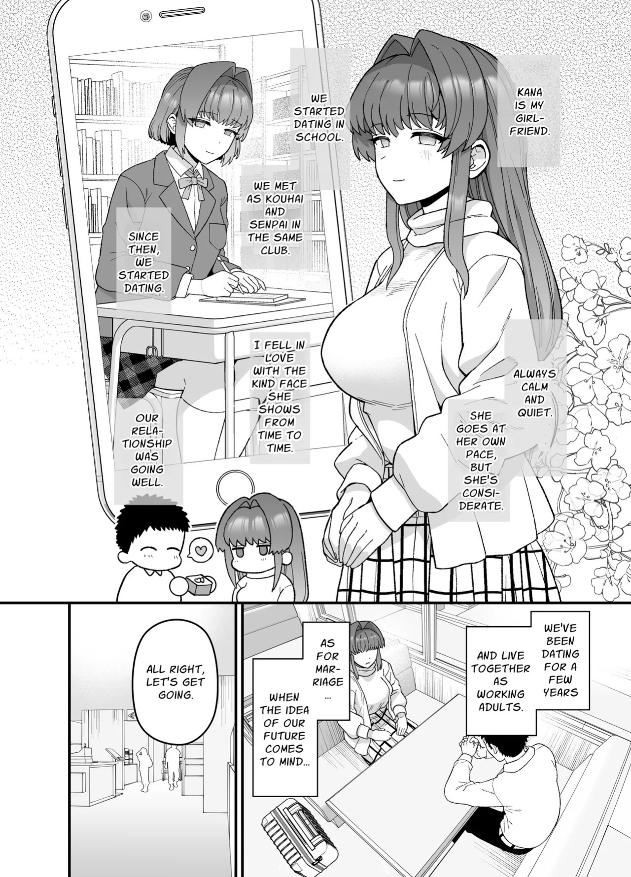 [Mochinchi (Mo)] Netorase Trial Boku no Tame ni Neru Kanojo | Cuckold Trial: My girlfriend cheats on me for my sake [English] [Guesswork] [Decensored] [Digital]