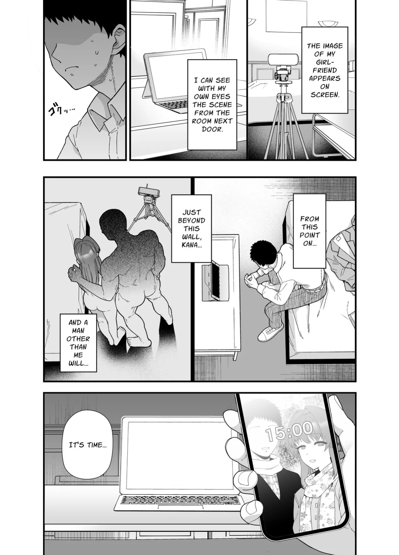 [Mochinchi (Mo)] Netorase Trial Boku no Tame ni Neru Kanojo | Cuckold Trial: My girlfriend cheats on me for my sake [English] [Guesswork] [Decensored] [Digital]