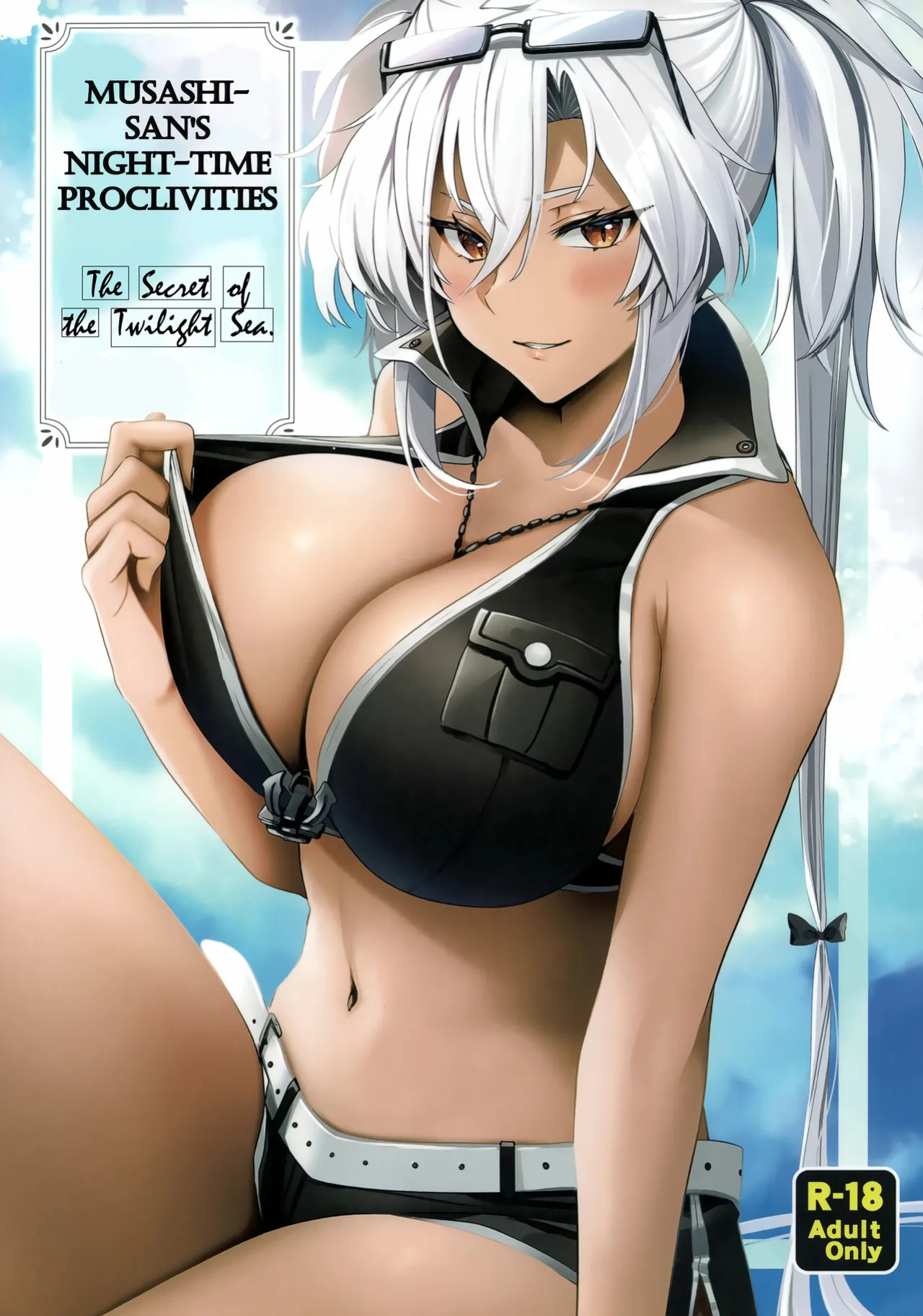 (C99) [Marosaan (Yunamaro)] Musashi-san no Yoru Jijou Yoi no Umi to Himegoto Hen | Musashi-san's Night Time Proclivities: The Secret of The Twilight Sea (Kantai Collection -KanColle-) [English] [CT Scans]