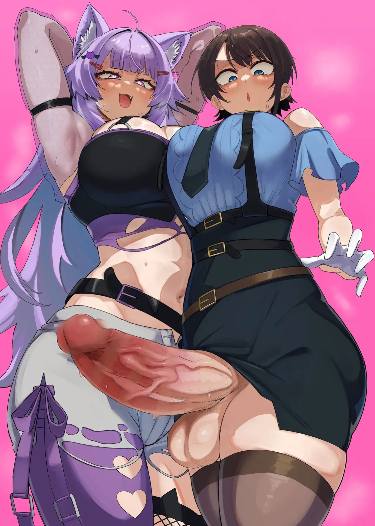 [UU-ZONE (NUEZOU)] SOFS (Oozora Subaru, Nekomata Okayu) [Digital] [English] [Aishi21] [Decensored]