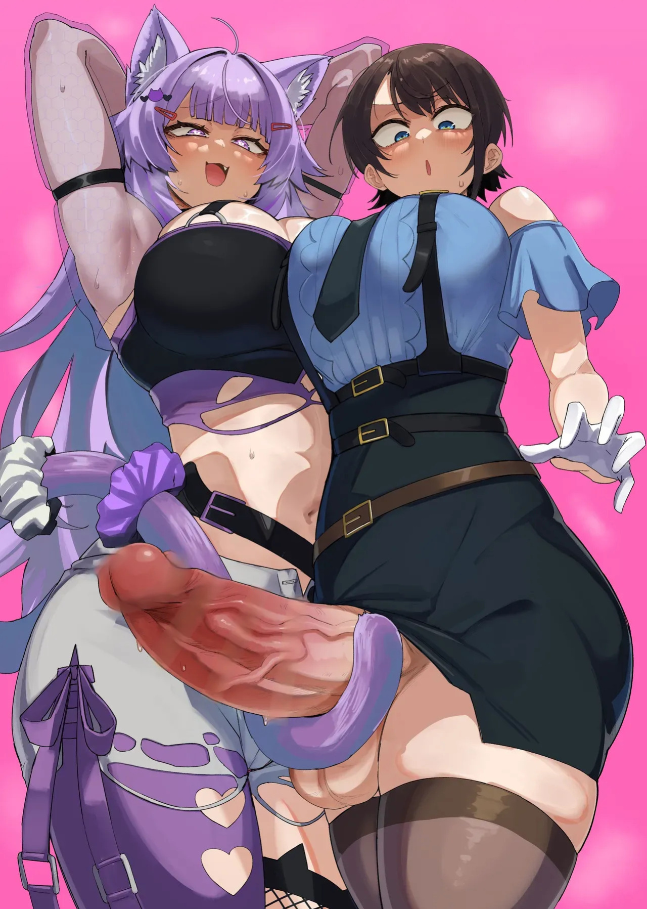 [UU-ZONE (NUEZOU)] SOFS (Oozora Subaru, Nekomata Okayu) [Digital] [English] [Aishi21] [Decensored]