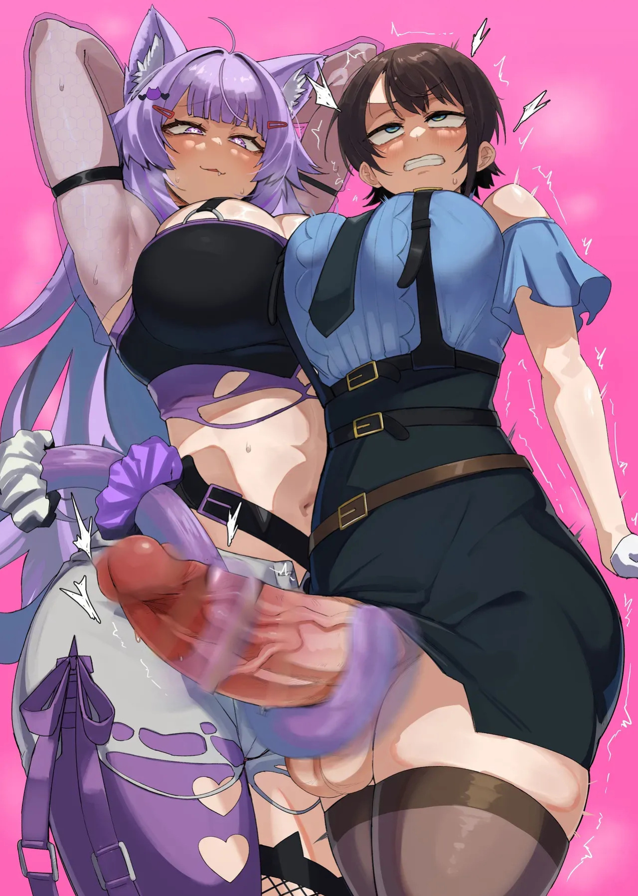 [UU-ZONE (NUEZOU)] SOFS (Oozora Subaru, Nekomata Okayu) [Digital] [English] [Aishi21] [Decensored]