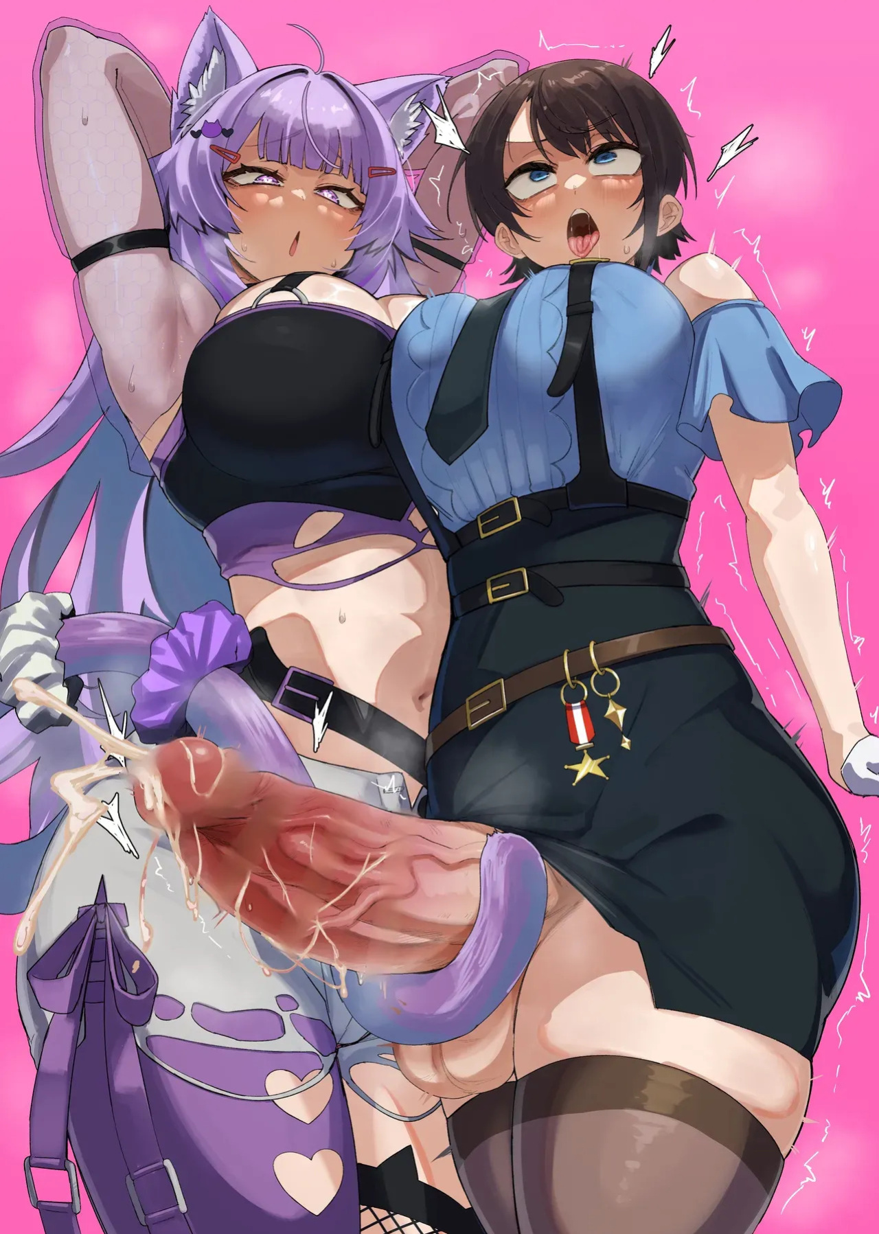 [UU-ZONE (NUEZOU)] SOFS (Oozora Subaru, Nekomata Okayu) [Digital] [English] [Aishi21] [Decensored]