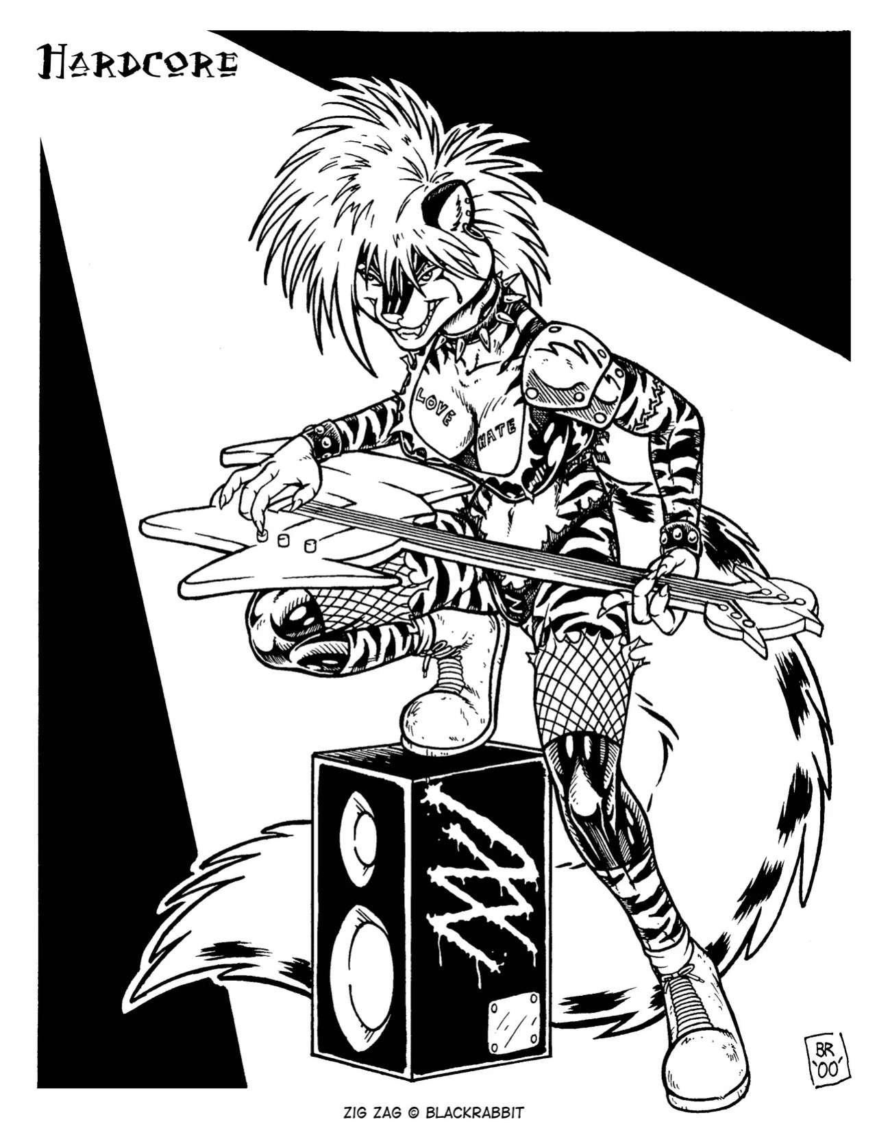 Max Blackrabbit "Back in the Day" Art CD