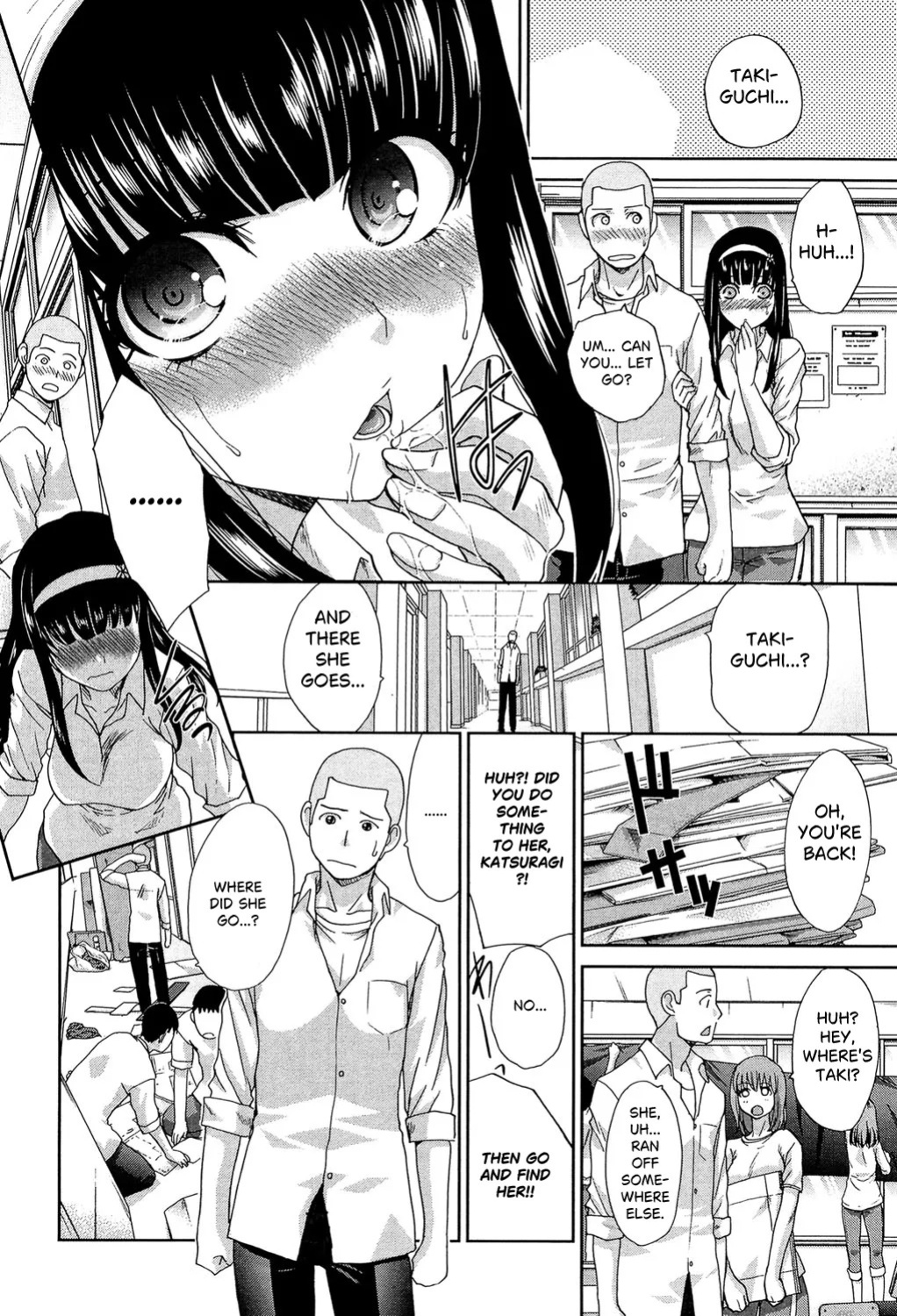 [Itaba Hiroshi] Ikisuki na Kanojo Ch. 1 (Okasaretai Kanojo) [English] [castor translates things] [Digital]