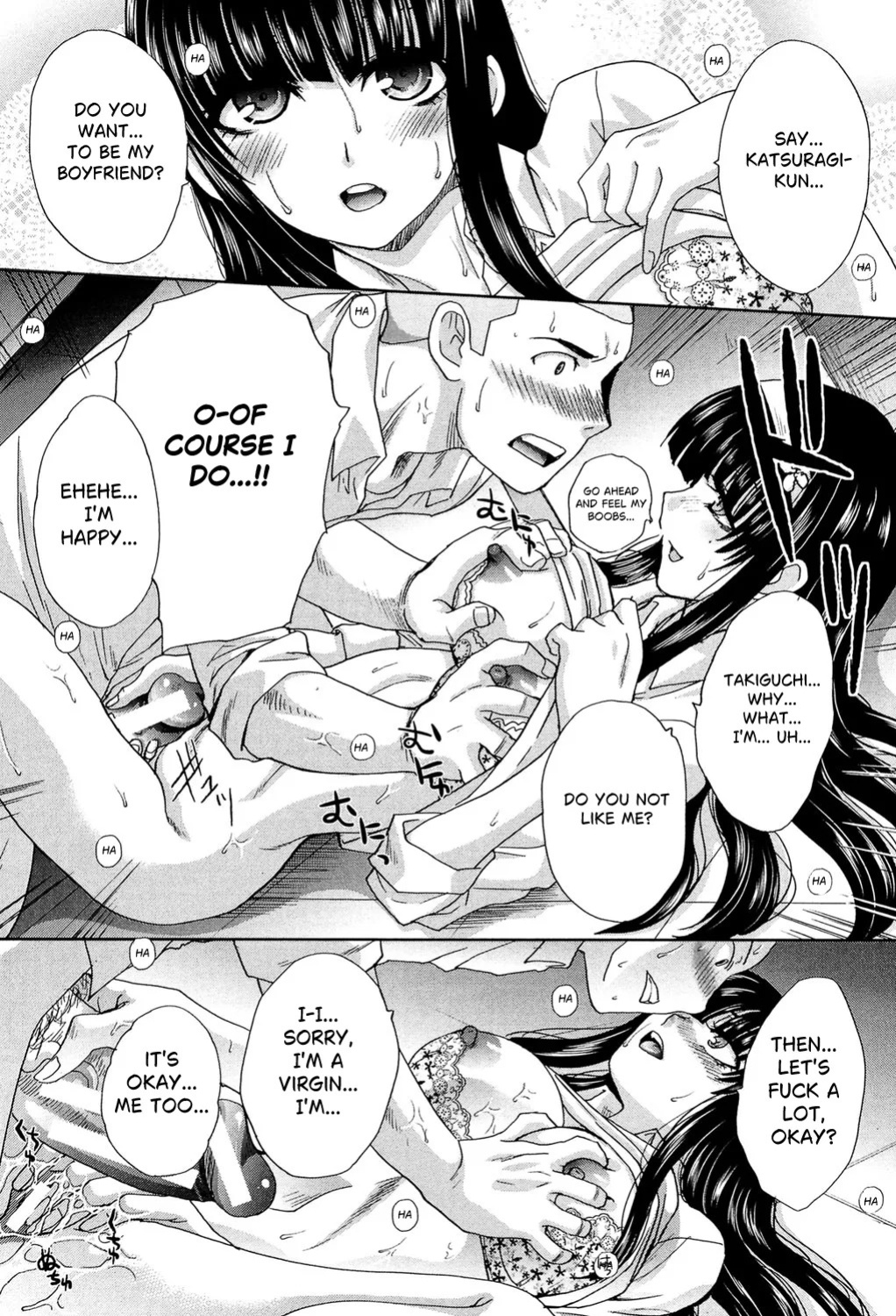[Itaba Hiroshi] Ikisuki na Kanojo Ch. 1 (Okasaretai Kanojo) [English] [castor translates things] [Digital]