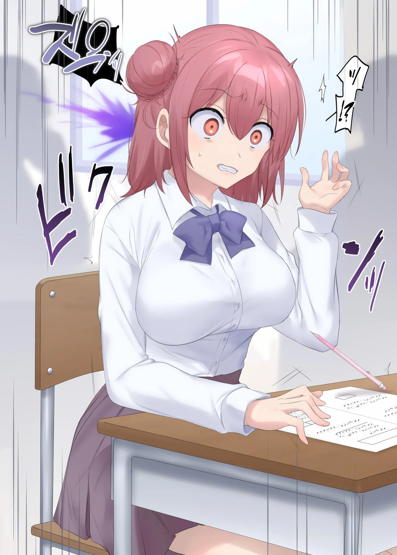 [Hiiragi Popura] Tesuto-chū ni hyōi sareta onna no ko no…♡ | A Girl Who Got Possessed During a Test…♡ (TS sakuhin baraethi pakku! nyotai ka＆ hyouietc…＋α) [English] [Maika]