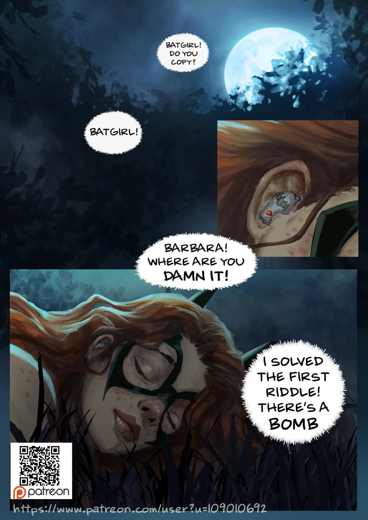 Batgirl - sex crimes (by RajDraw)