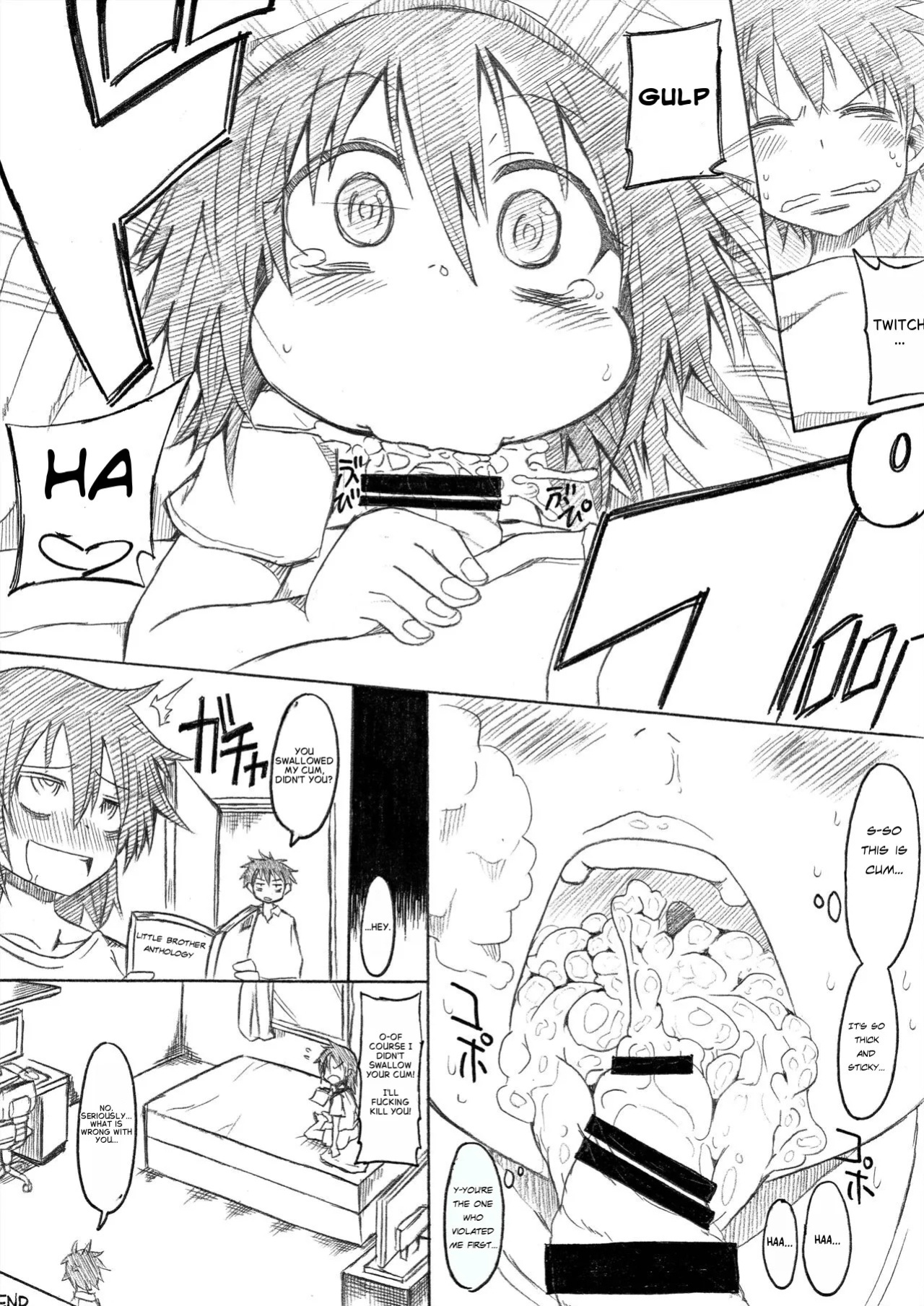 (C85) [GOD Ryokutya (Bu-chan)] Otouto no Futon ni Shinobikonde [English]