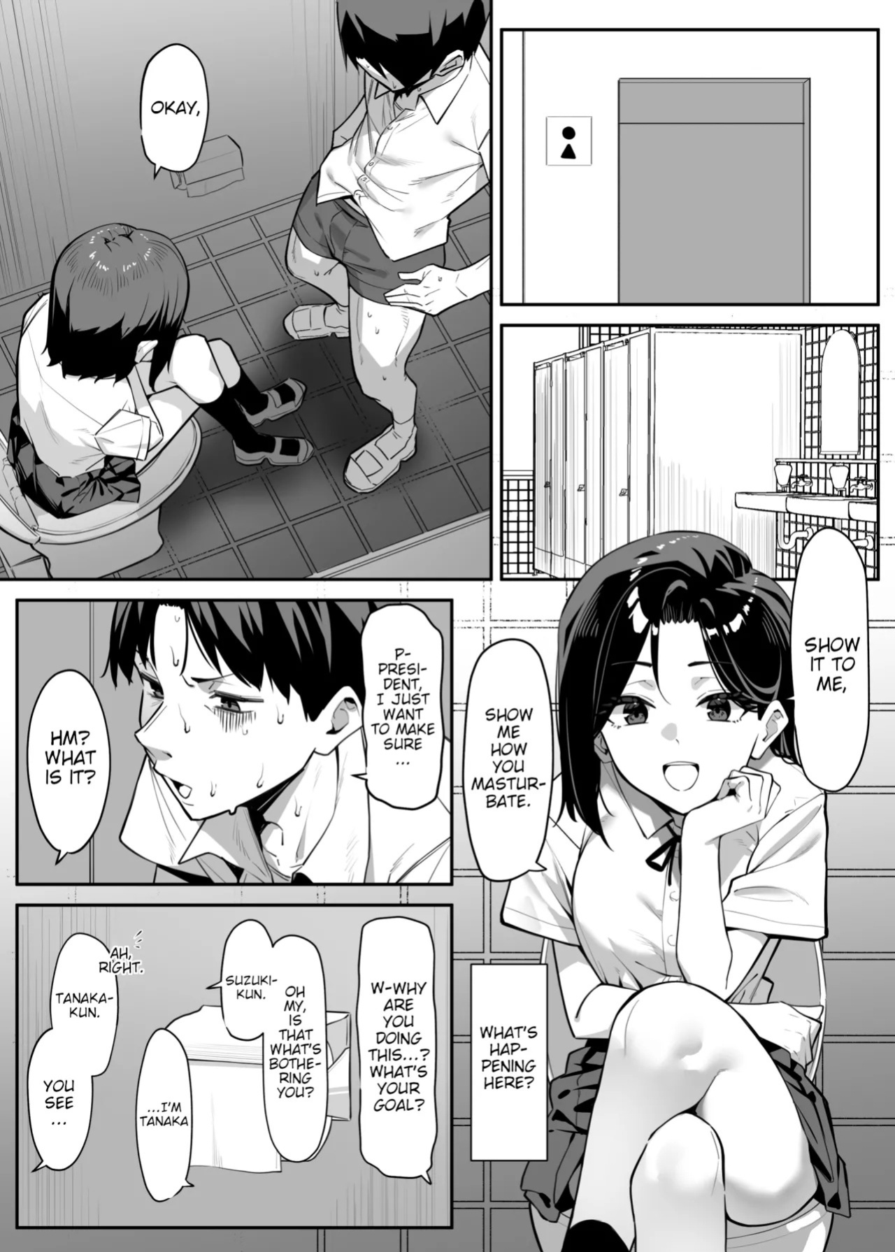 [MM] Yuutousei ni Onanie o Miseru Hanashi | A Story About Showing My Masturbation To An Honor Student [Ongoing].[English] [Poranya]