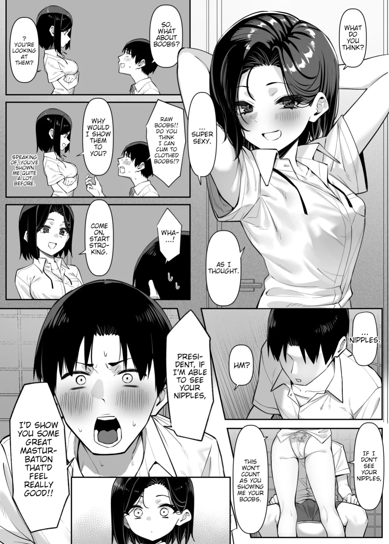[MM] Yuutousei ni Onanie o Miseru Hanashi | A Story About Showing My Masturbation To An Honor Student [Ongoing].[English] [Poranya]