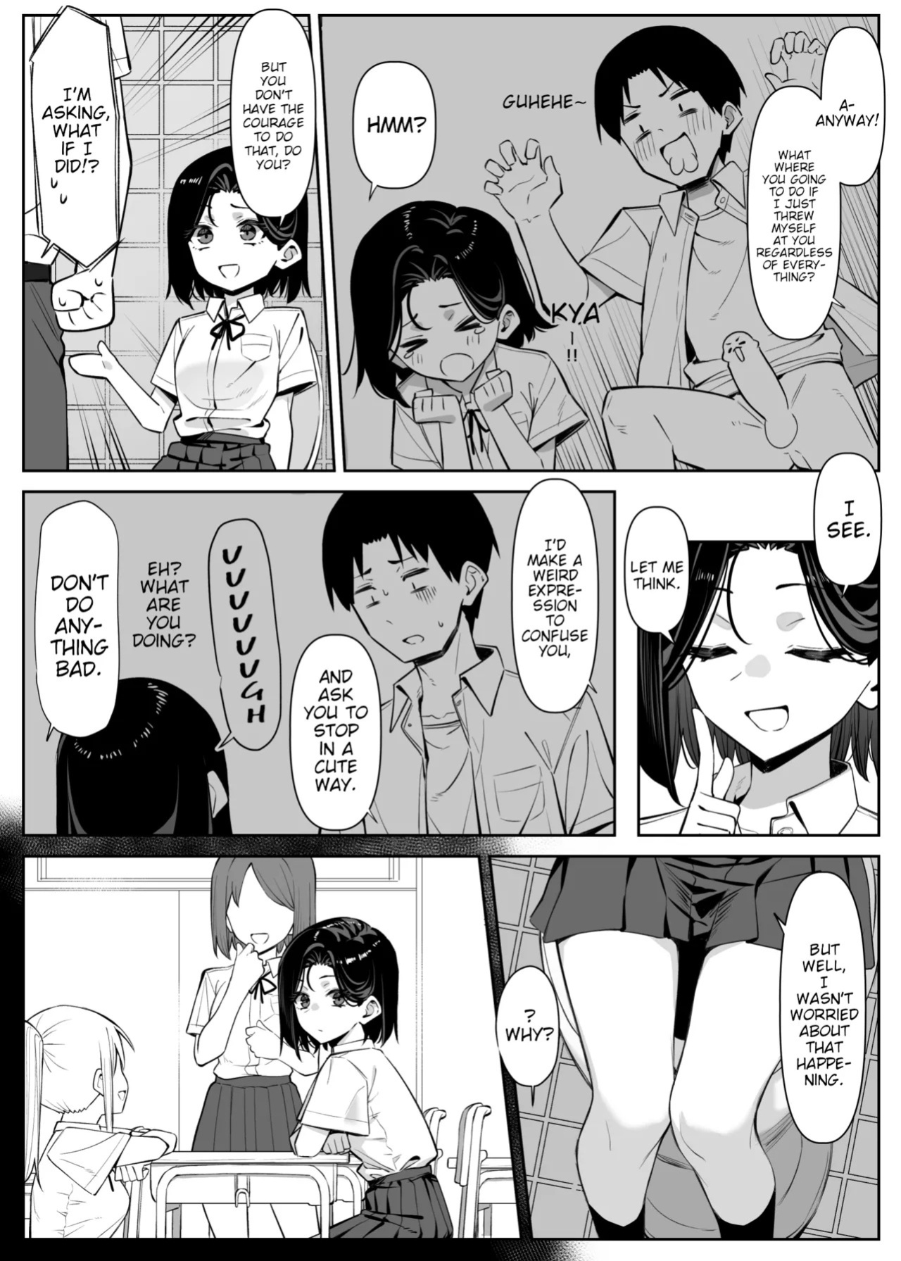 [MM] Yuutousei ni Onanie o Miseru Hanashi | A Story About Showing My Masturbation To An Honor Student [Ongoing].[English] [Poranya]