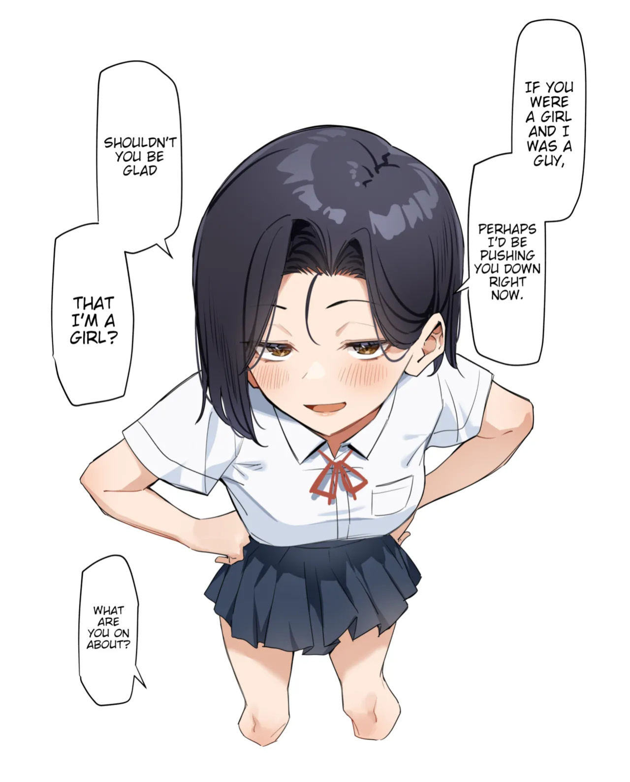 [MM] Yuutousei ni Onanie o Miseru Hanashi | A Story About Showing My Masturbation To An Honor Student [Ongoing].[English] [Poranya]