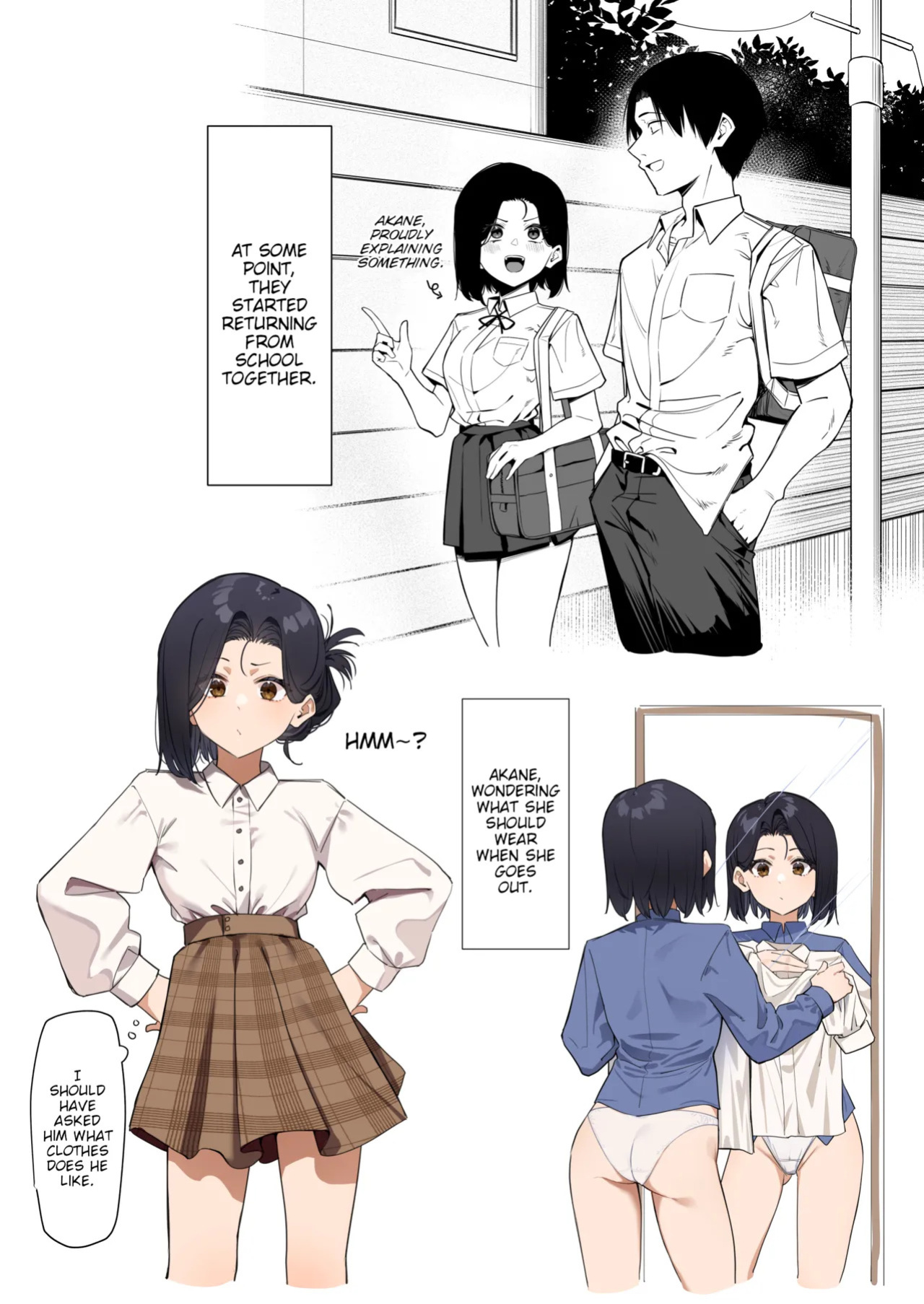[MM] Yuutousei ni Onanie o Miseru Hanashi | A Story About Showing My Masturbation To An Honor Student [Ongoing].[English] [Poranya]