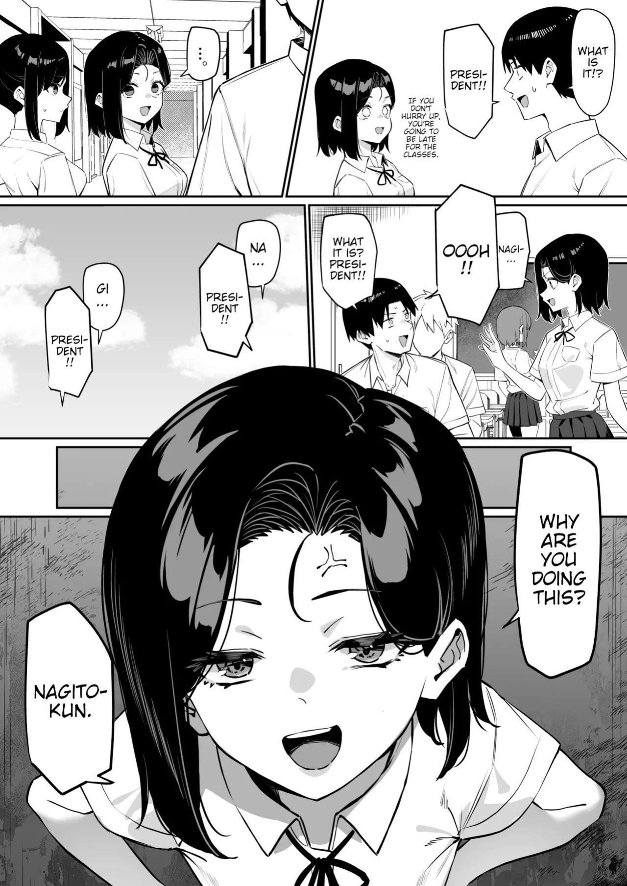 [MM] Yuutousei ni Onanie o Miseru Hanashi | A Story About Showing My Masturbation To An Honor Student [Ongoing].[English] [Poranya]