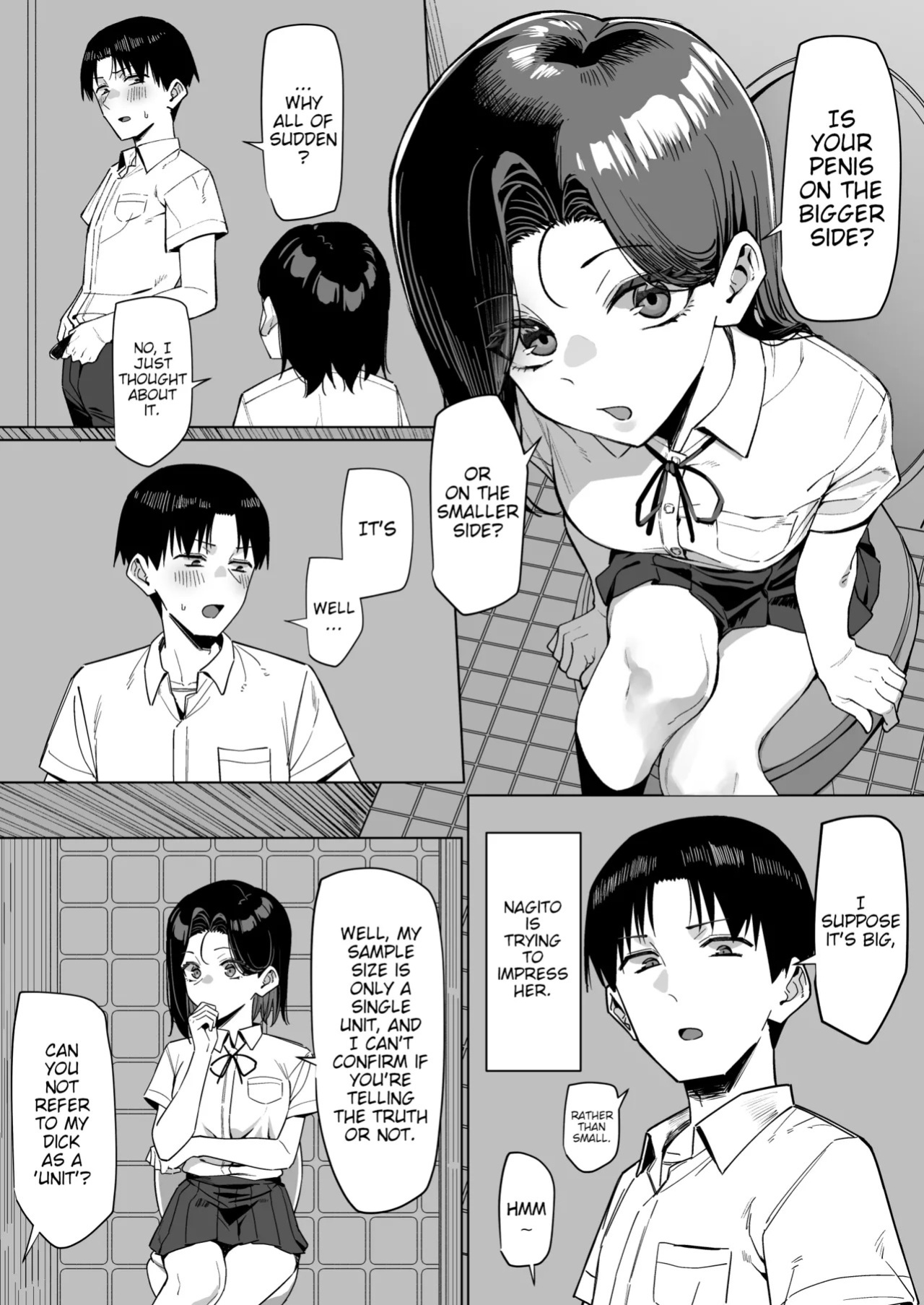 [MM] Yuutousei ni Onanie o Miseru Hanashi | A Story About Showing My Masturbation To An Honor Student [Ongoing].[English] [Poranya]