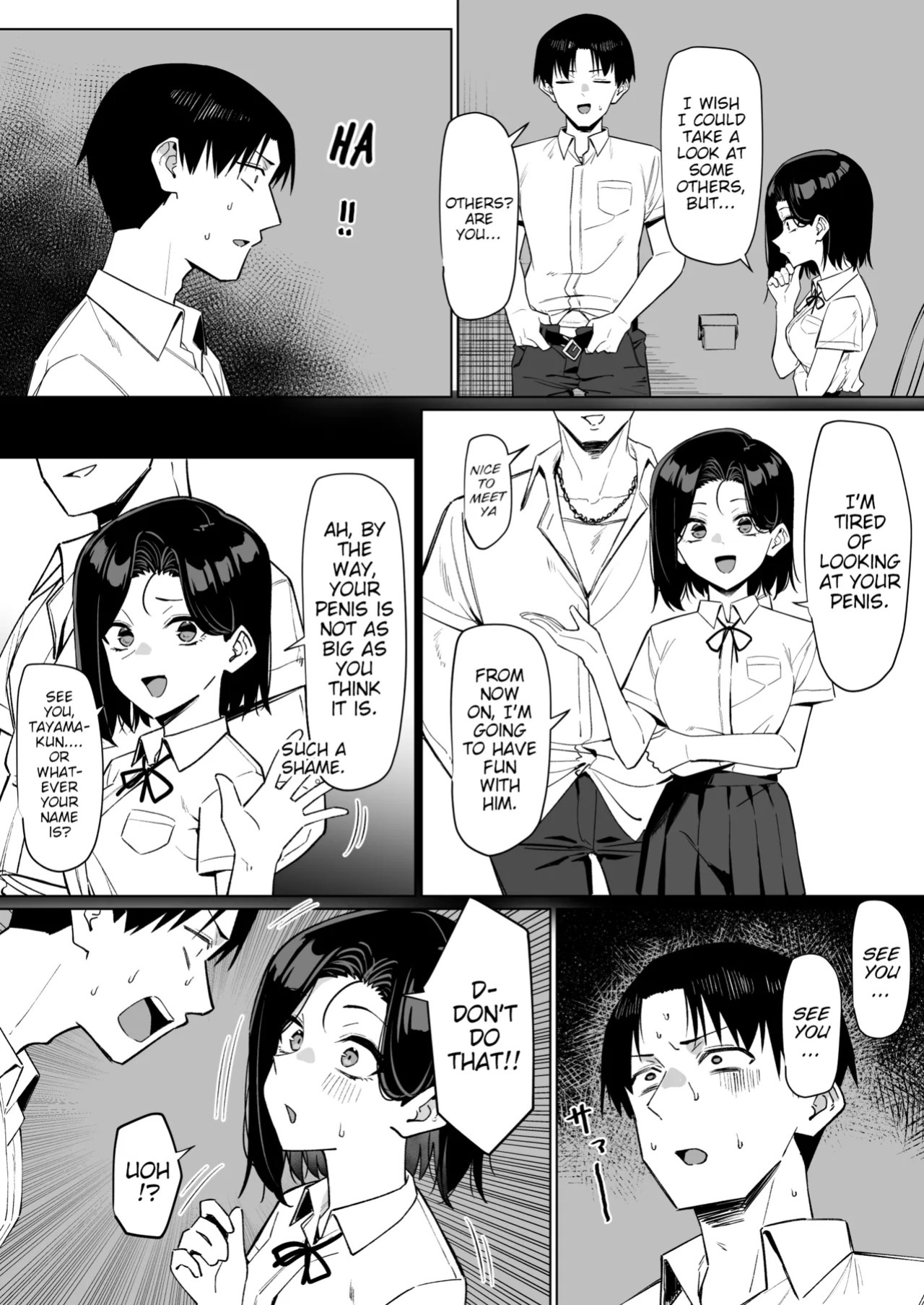 [MM] Yuutousei ni Onanie o Miseru Hanashi | A Story About Showing My Masturbation To An Honor Student [Ongoing].[English] [Poranya]