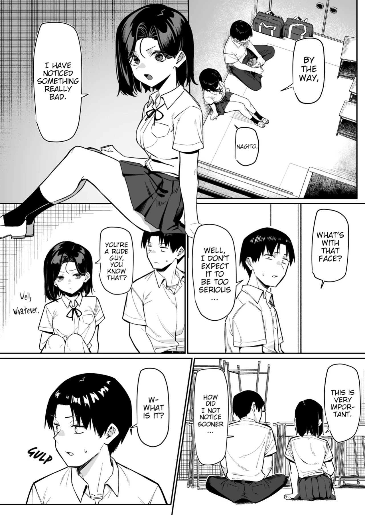 [MM] Yuutousei ni Onanie o Miseru Hanashi | A Story About Showing My Masturbation To An Honor Student [Ongoing].[English] [Poranya]