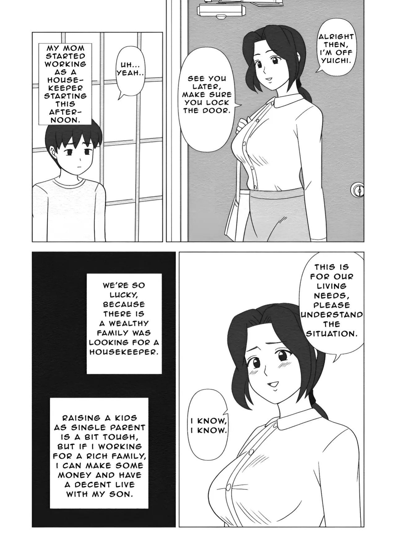 Obouchama no Seishori Dougu ni Sareta Boku no Haha