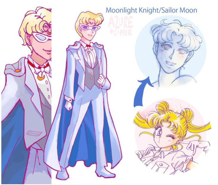 Sailor moon art compilation