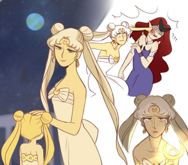 Sailor moon art compilation