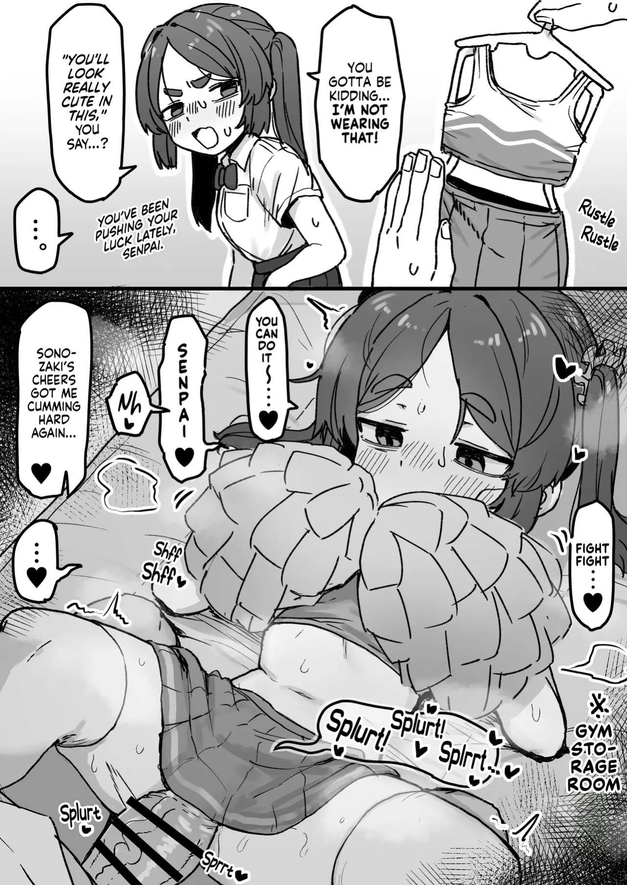 [Dobepopon] ○Shori Gakari-chan | Sexual Relief-chan [English] [NudeSalad] [Ongoing]