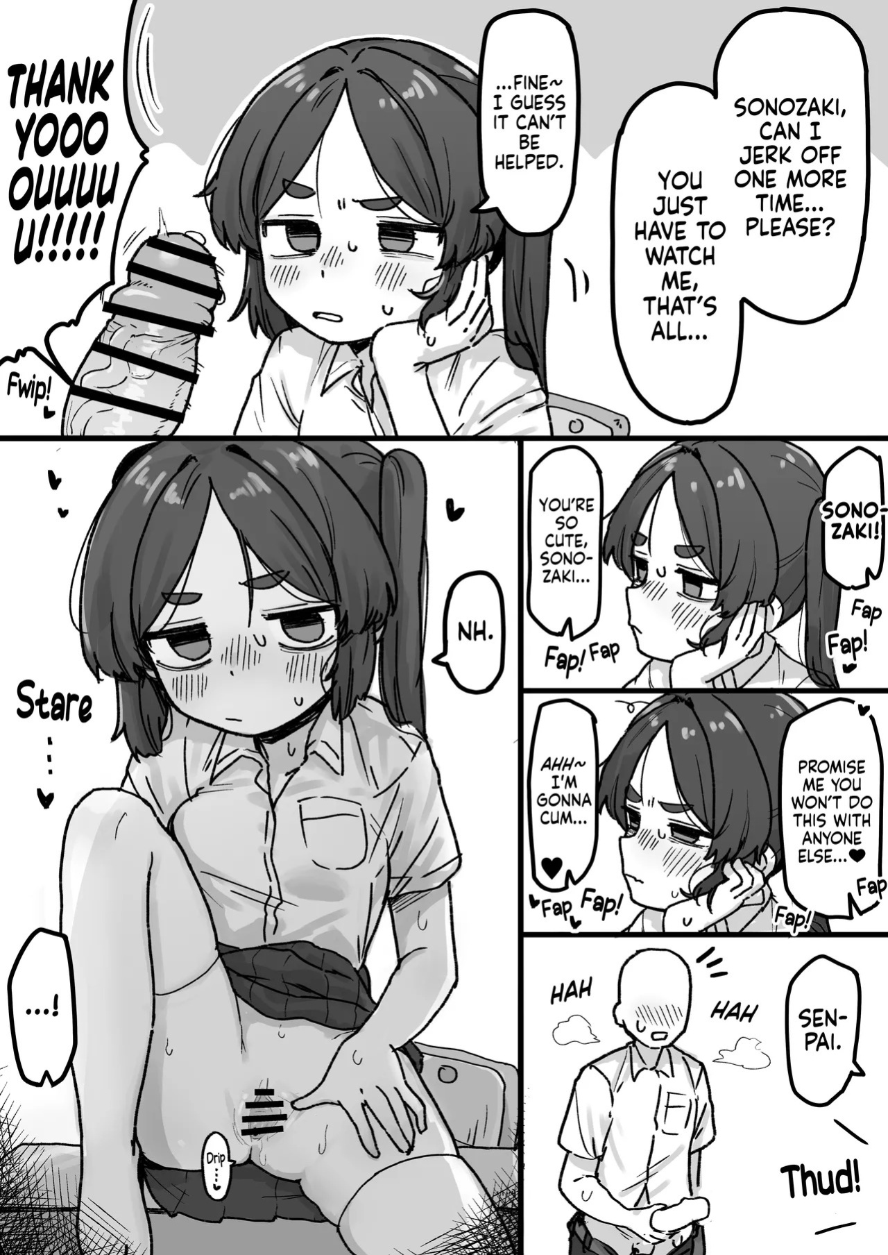 [Dobepopon] ○Shori Gakari-chan | Sexual Relief-chan [English] [NudeSalad] [Ongoing]