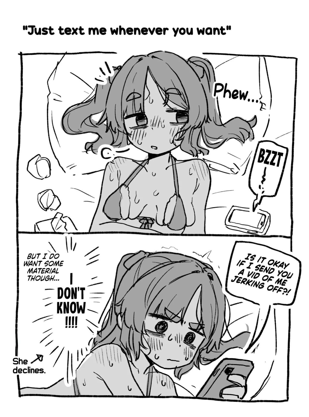 [Dobepopon] ○Shori Gakari-chan | Sexual Relief-chan [English] [NudeSalad] [Ongoing]