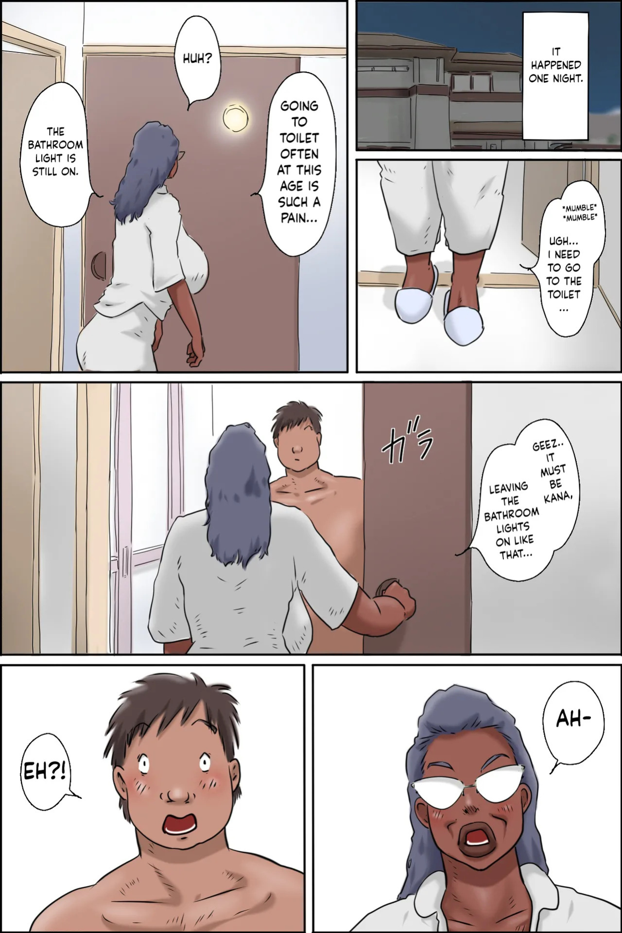 [Zenmai Kourogi] Nureru Gibo no Iru Seikatsu [Living Together WIth My Mother In Law] [English]
