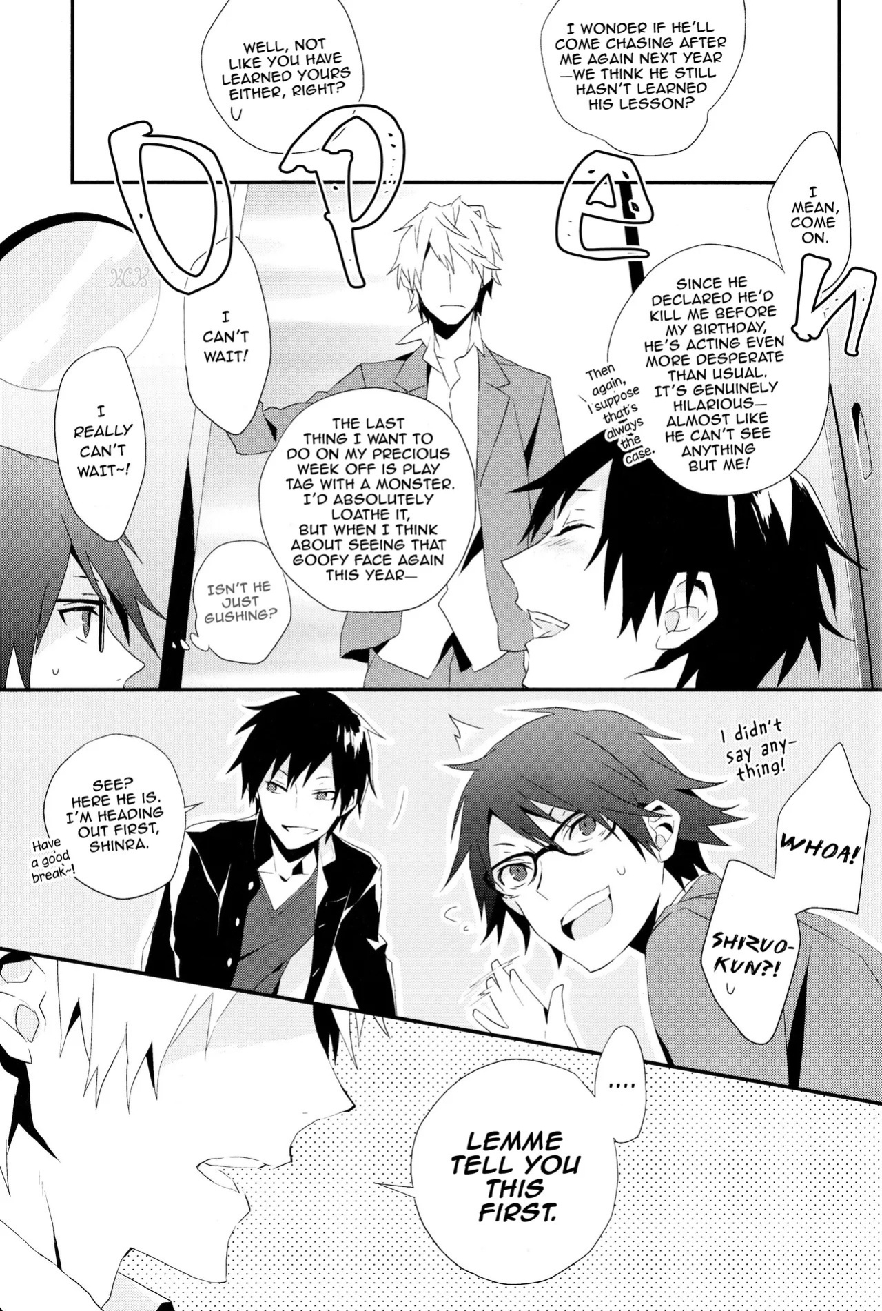 [Fujimaru-Inumog] HPB! -- durarara dj [ENG] {KCK-Amateur Scans}