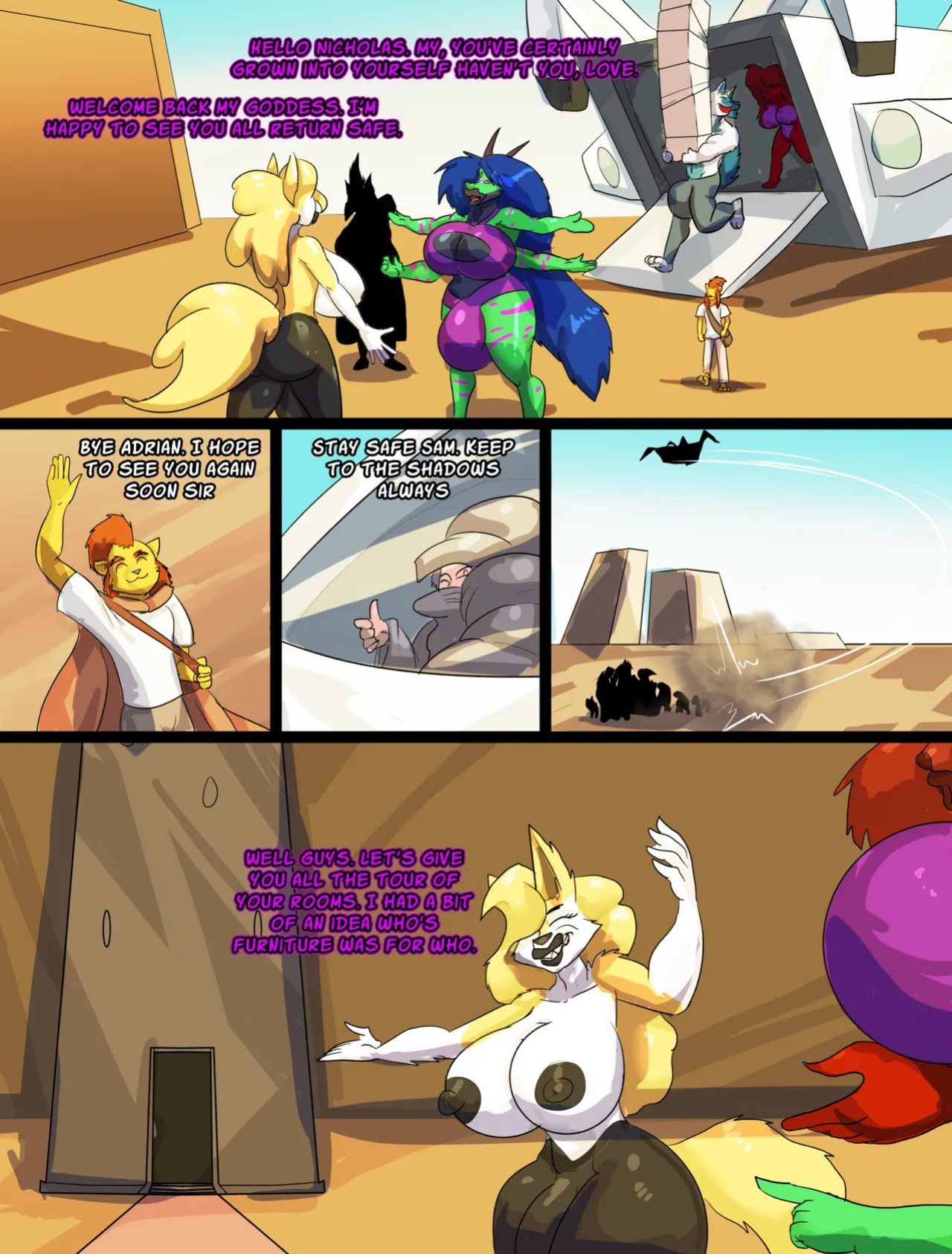 [TheBigBadWolf] Firedrive24 Comic: Rise of the Dark Goddess CHAPTER 4