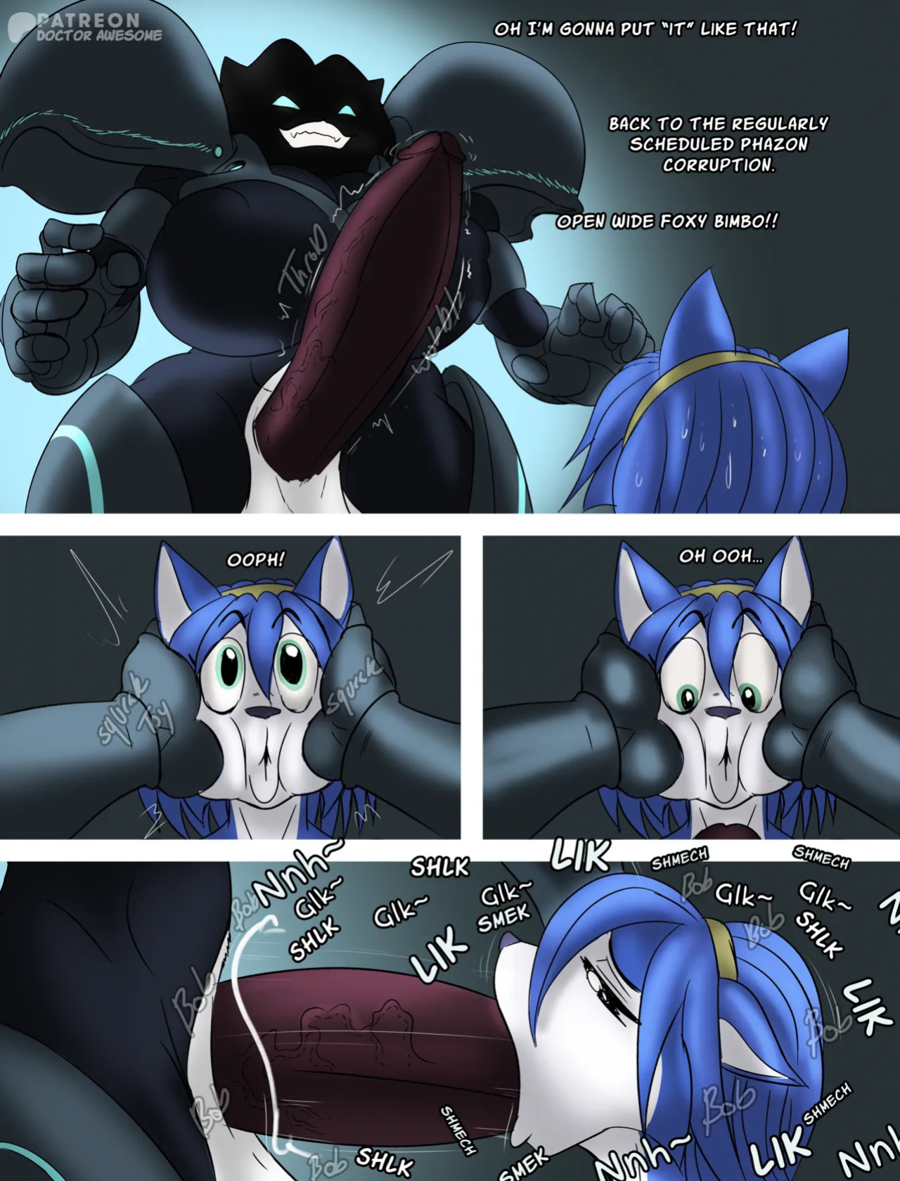[Docter Awesome] TDG Comic: Krystal Fucks Up Medtroid - Prime (Starfox x Metroid) (ongoing)