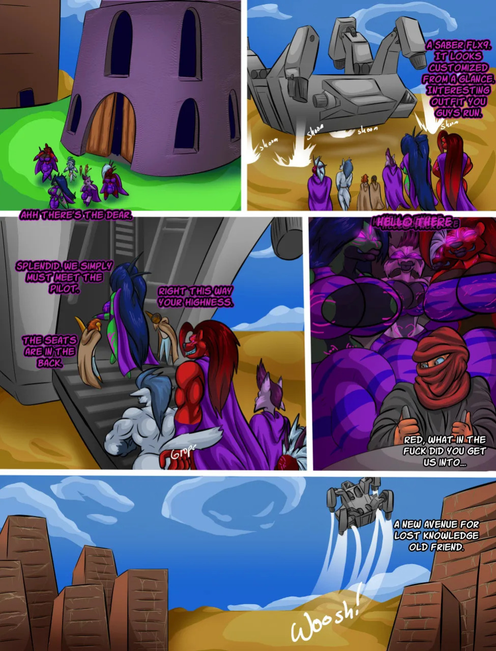 [Docter Awesome] Firedrive24 Comic: Rise of the Dark Goddess CH:1-4 (Ongoing)