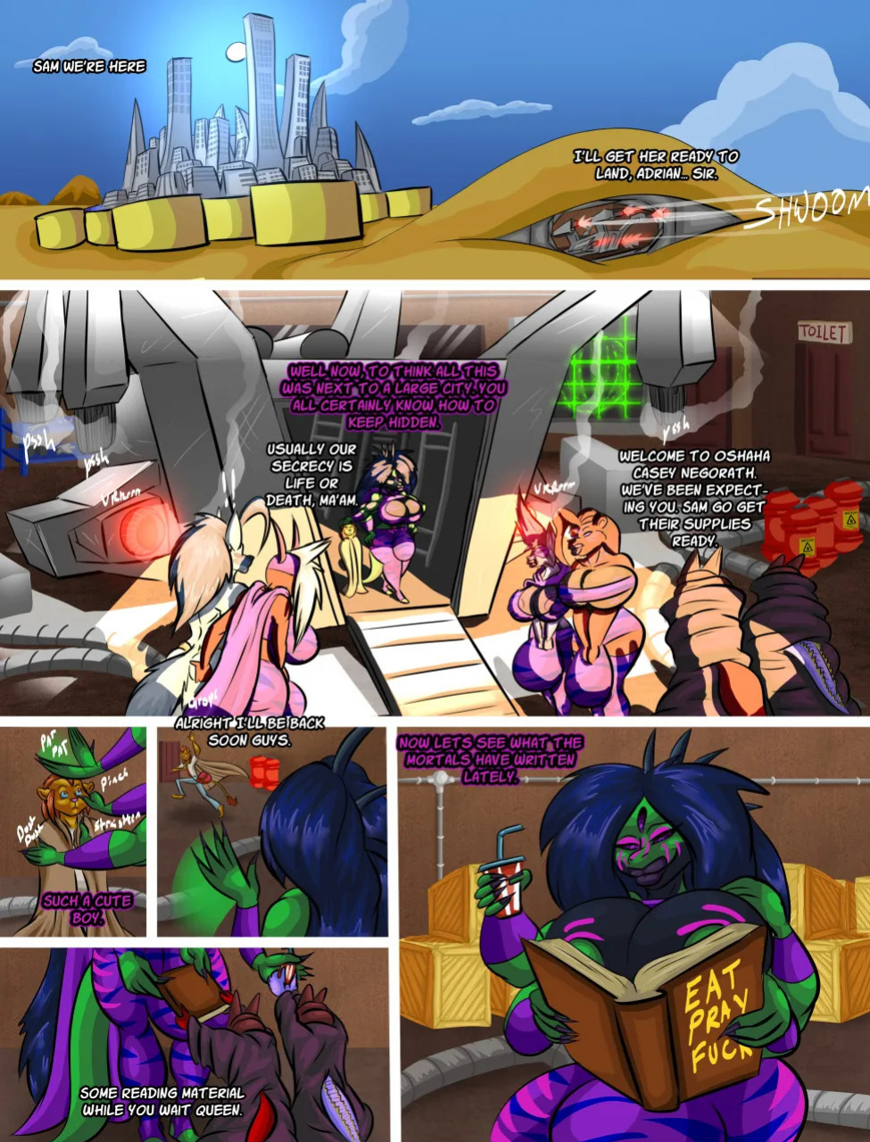 [Docter Awesome] Firedrive24 Comic: Rise of the Dark Goddess CH:1-4 (Ongoing)