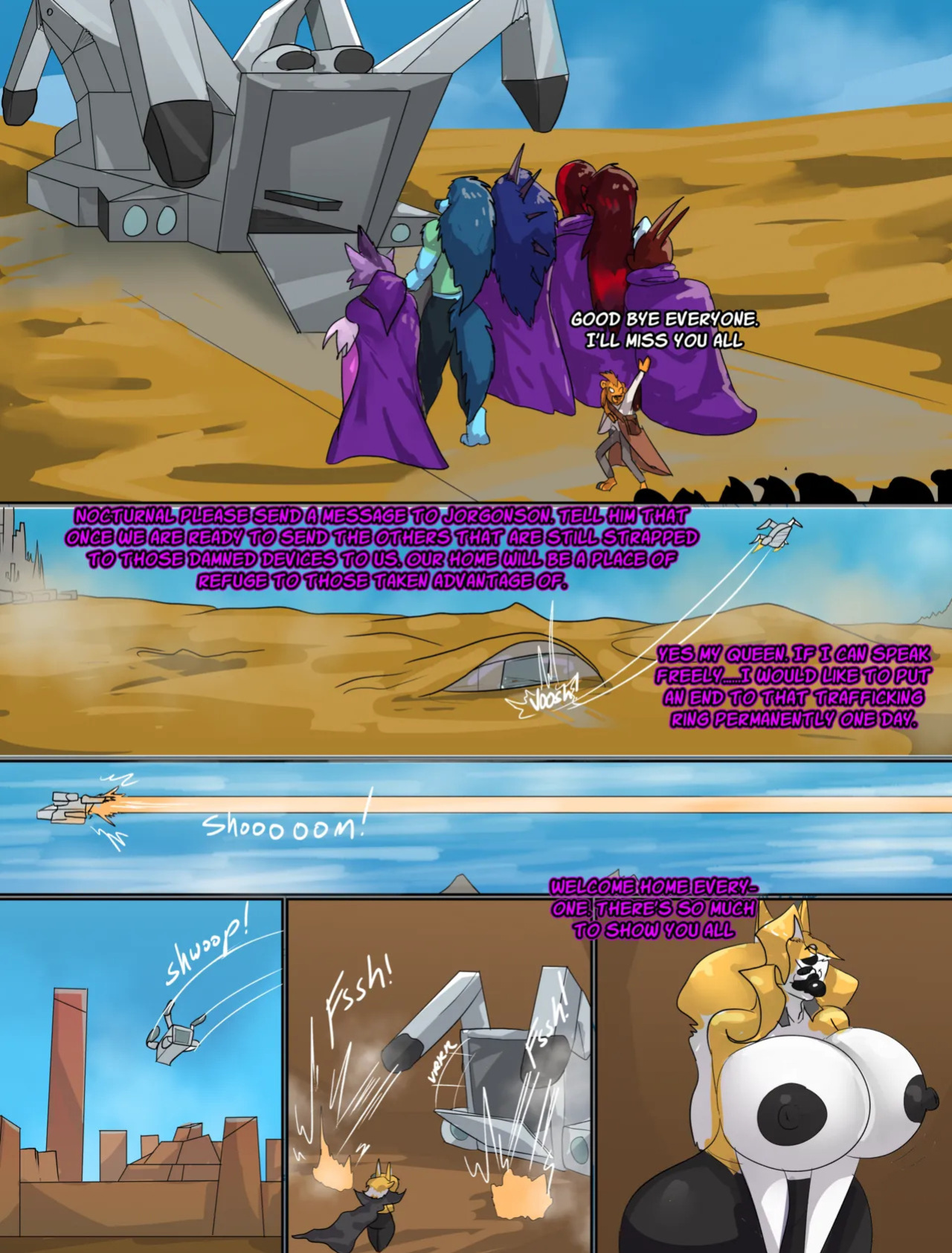 [Docter Awesome] Firedrive24 Comic: Rise of the Dark Goddess CH:1-4 (Ongoing)