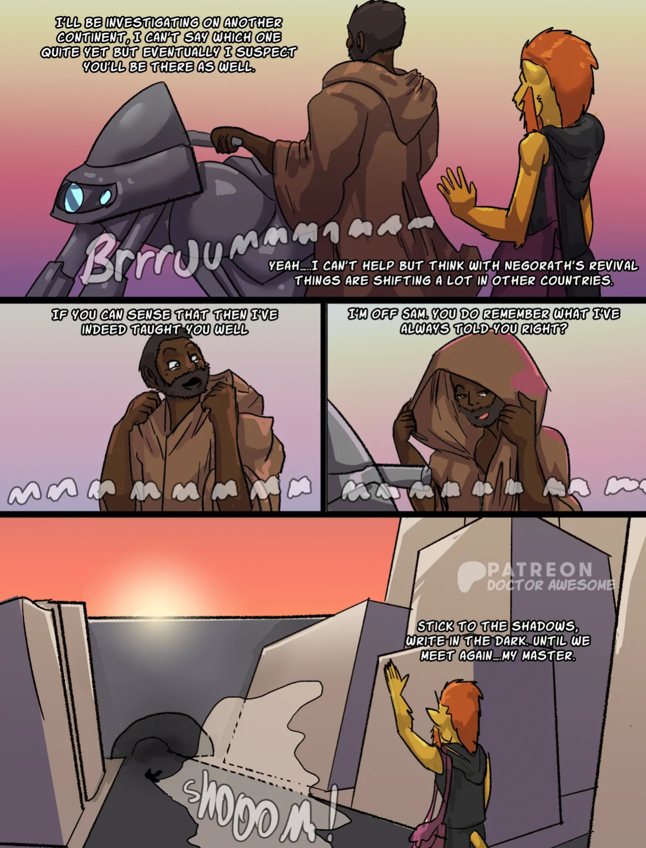 [Docter Awesome] Firedrive24 Comic: Rise of the Dark Goddess CH:1-4 (Ongoing)